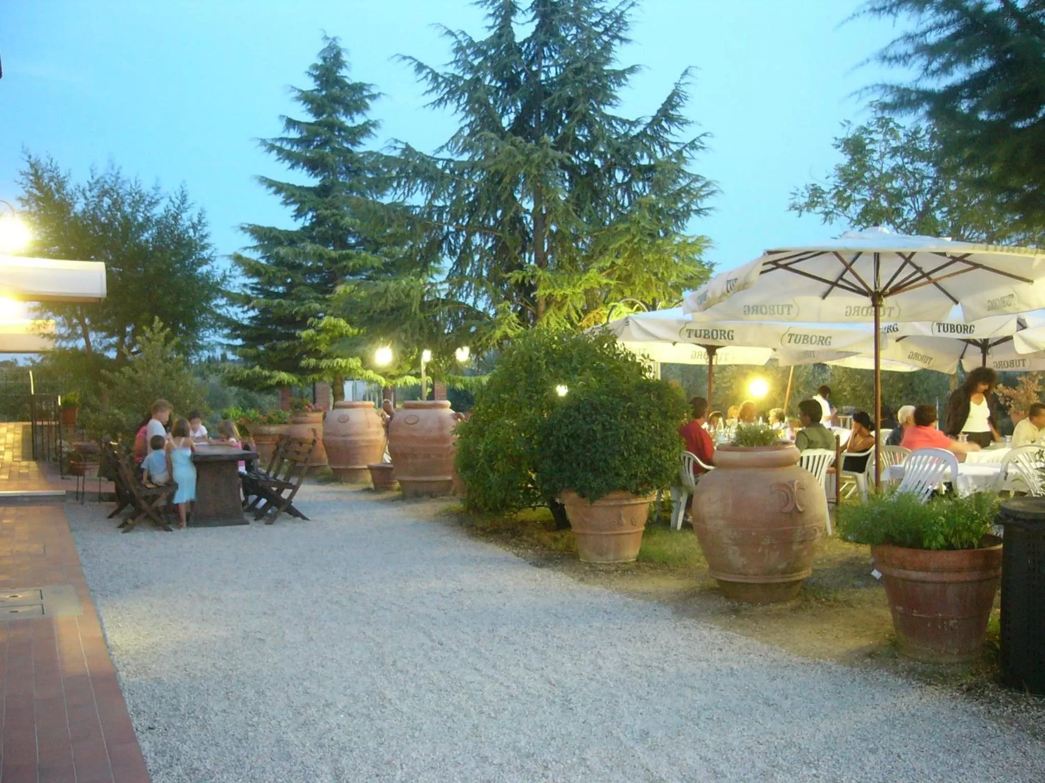 Garden in Albergo La Foresteria