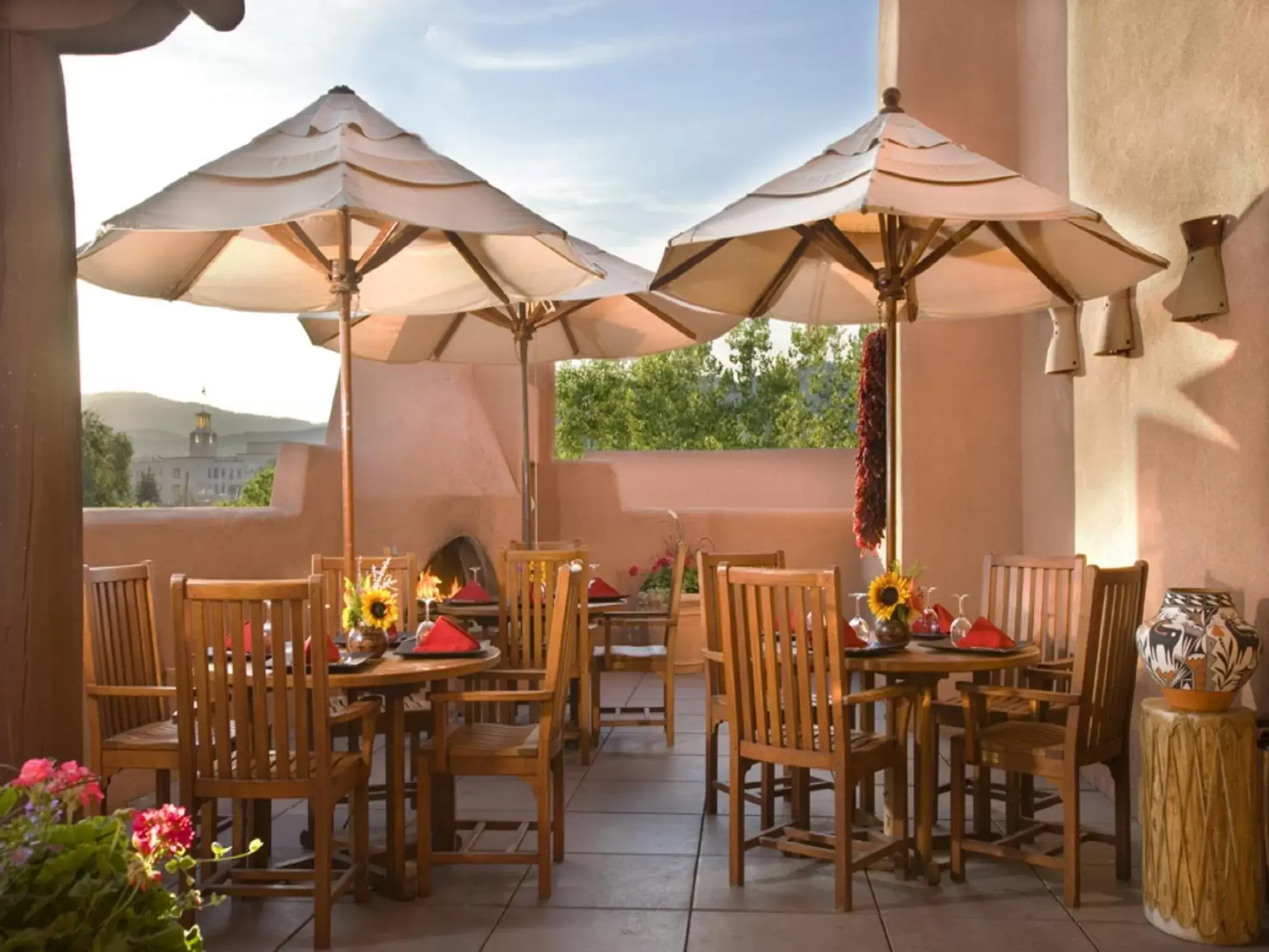 Restaurant/Places to Eat in The Hacienda & Spa