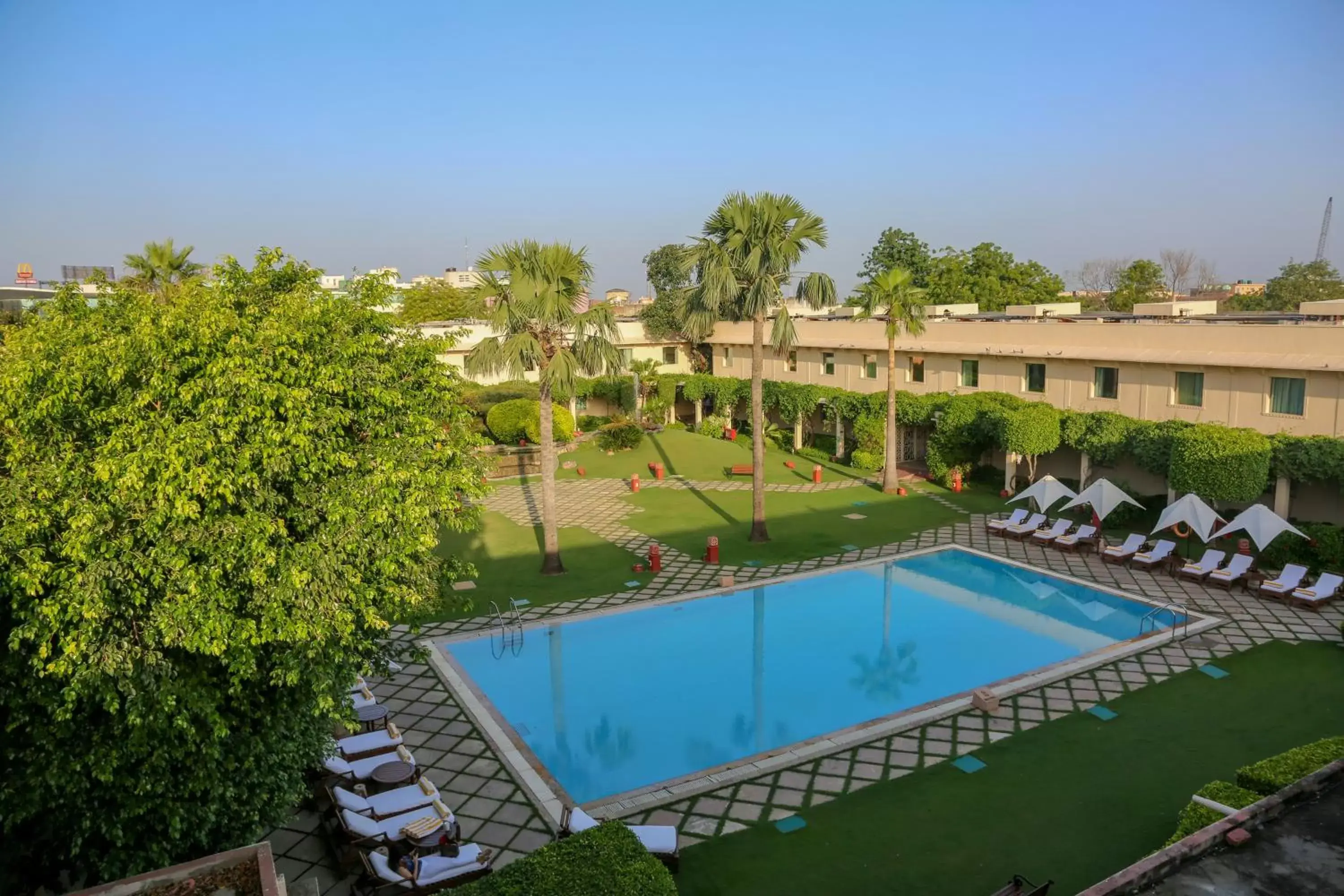 Pool View in Trident Agra