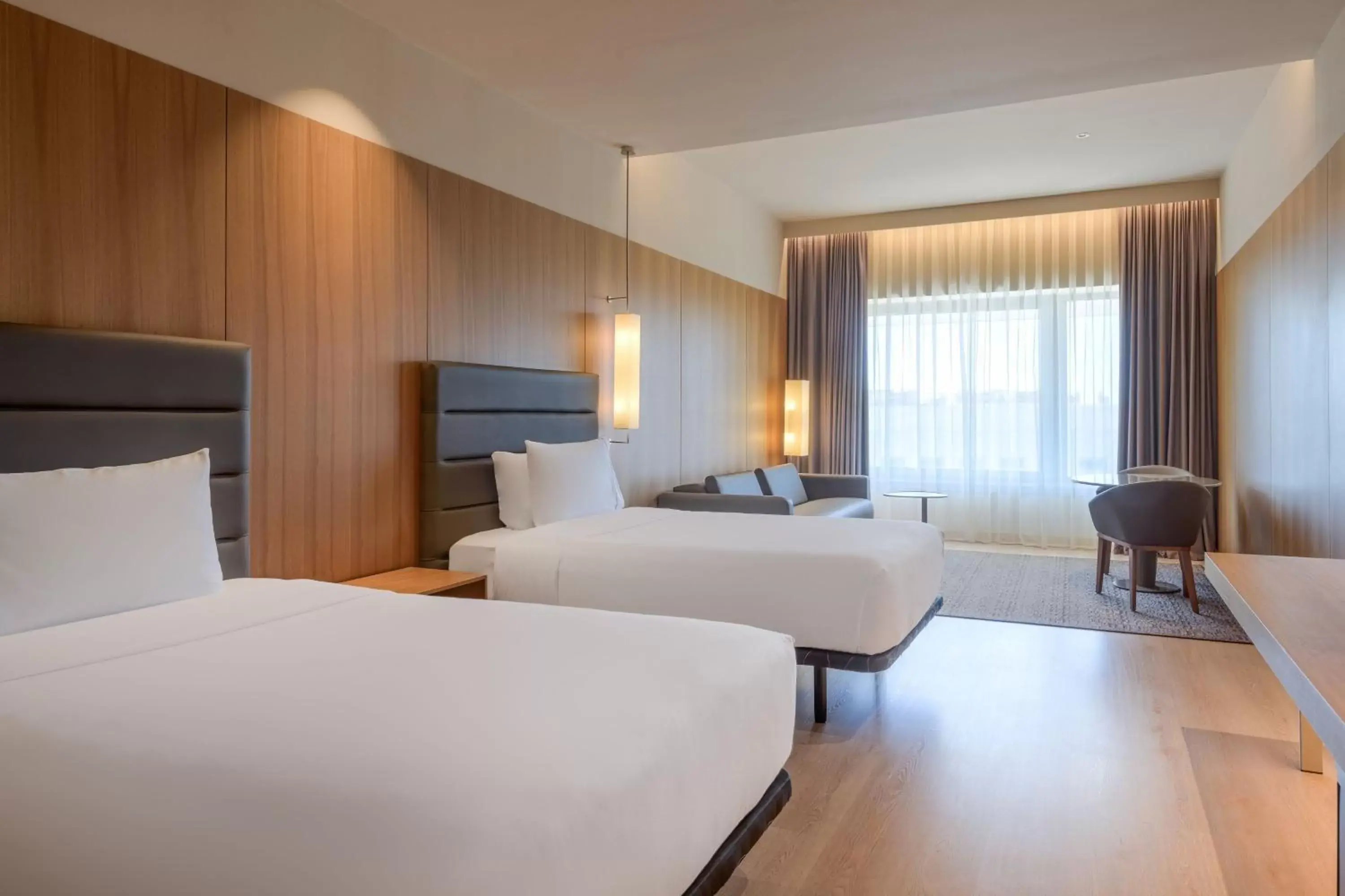 Photo of the whole room, Bed in AC Hotel Diagonal L'Illa by Marriott