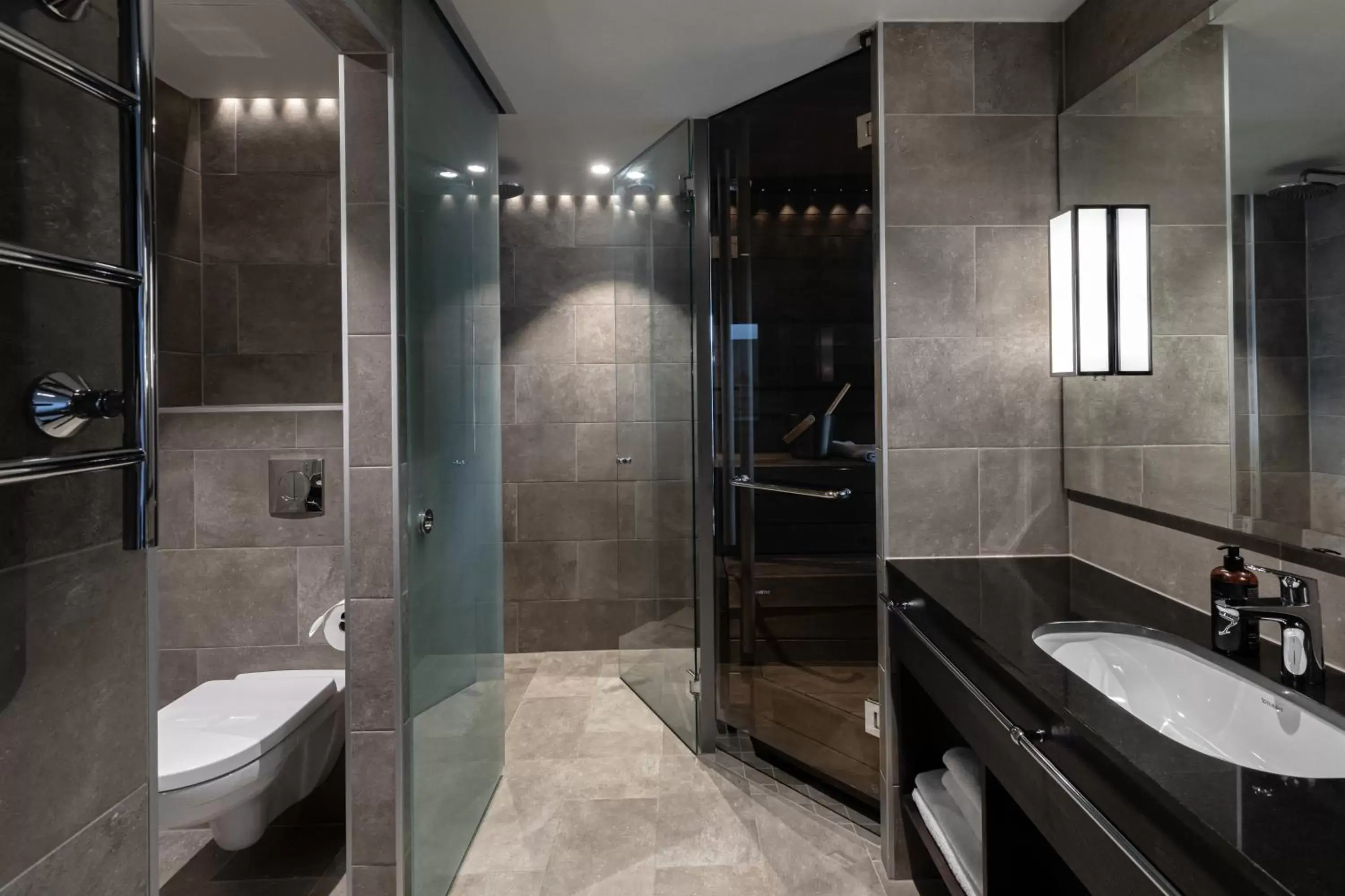 Toilet, Bathroom in Lapland Hotels Bulevardi