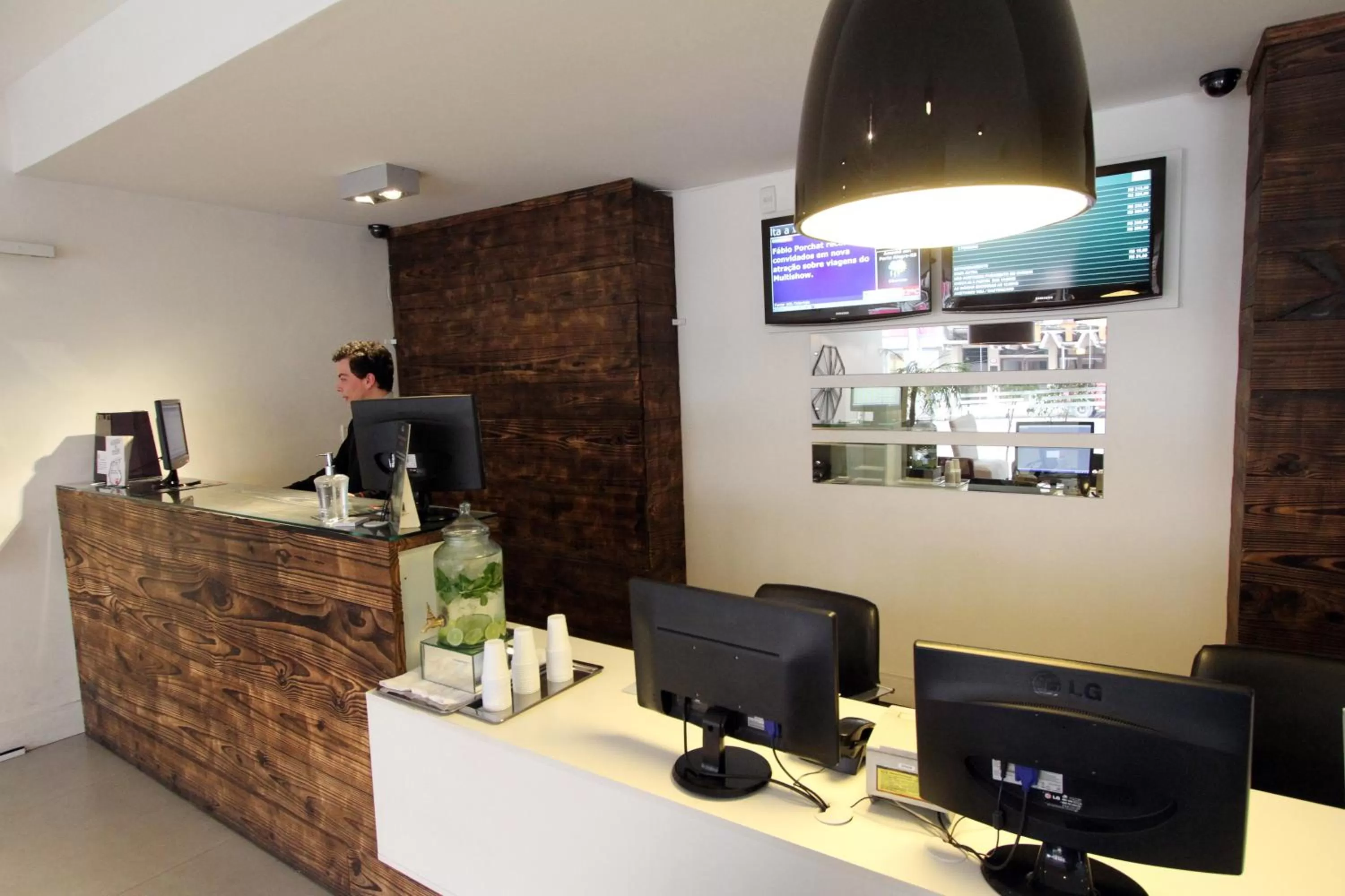 Lobby or reception in Hotel Curi Executive