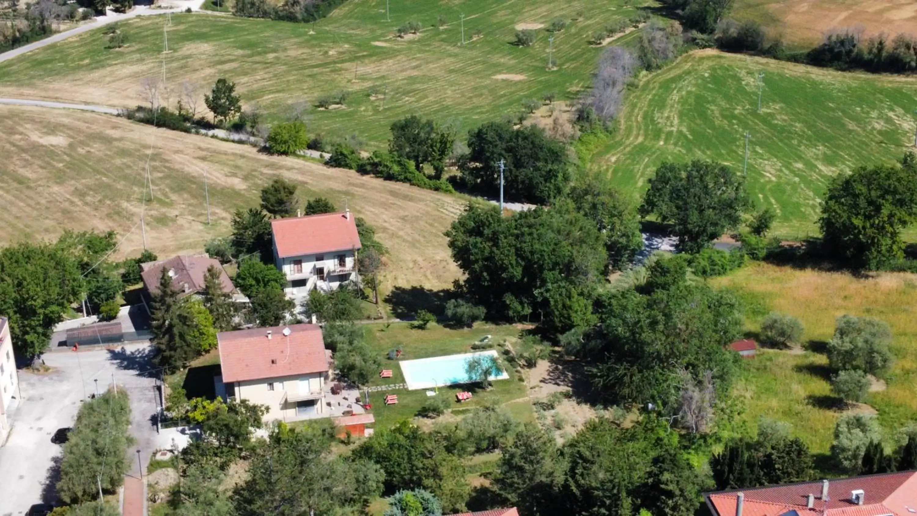 Bird's eye view, Bird's-eye View in Antica Fonte holiday home