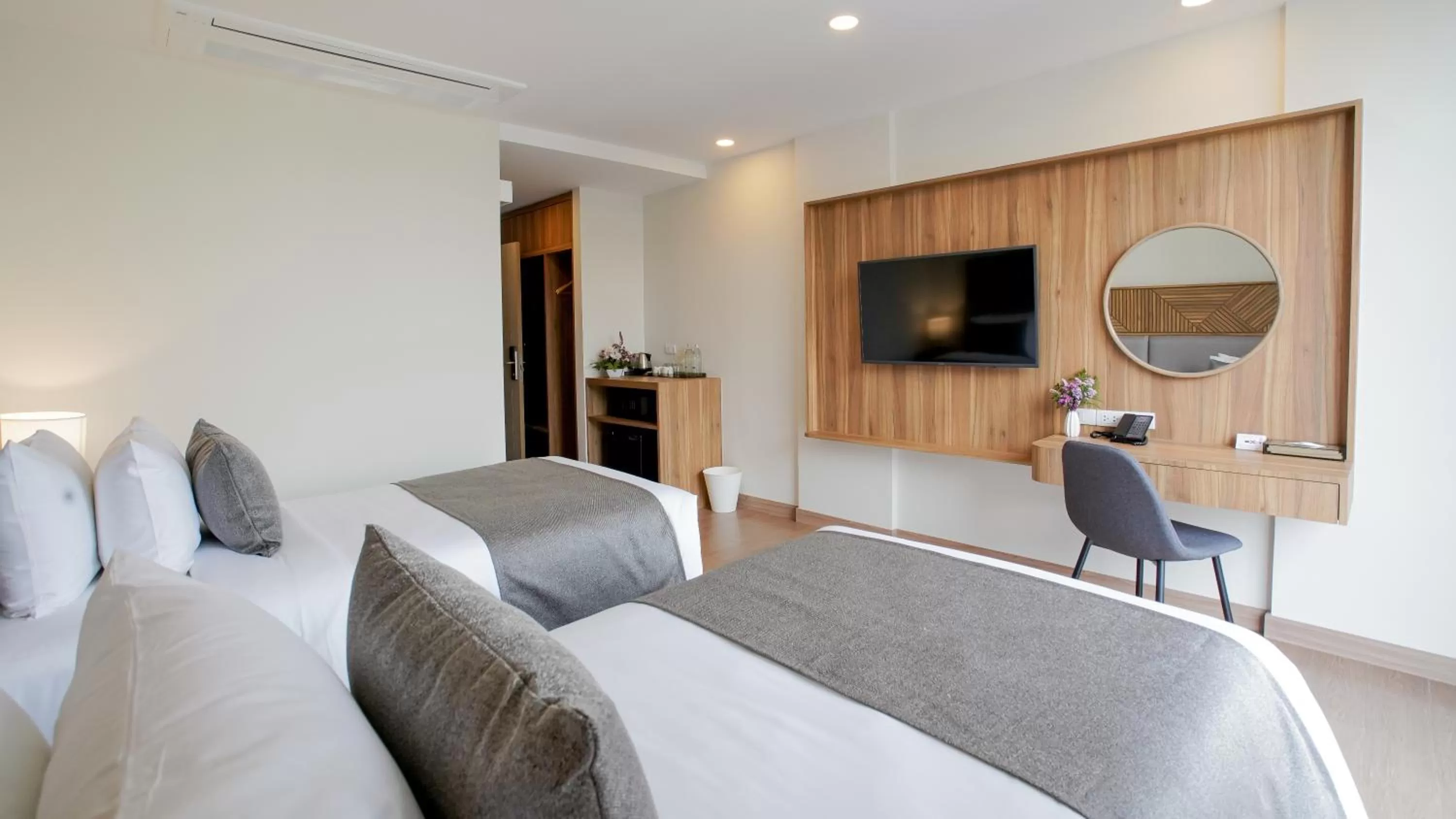 Bed in Canalis Suvarnabhumi Airport Hotel