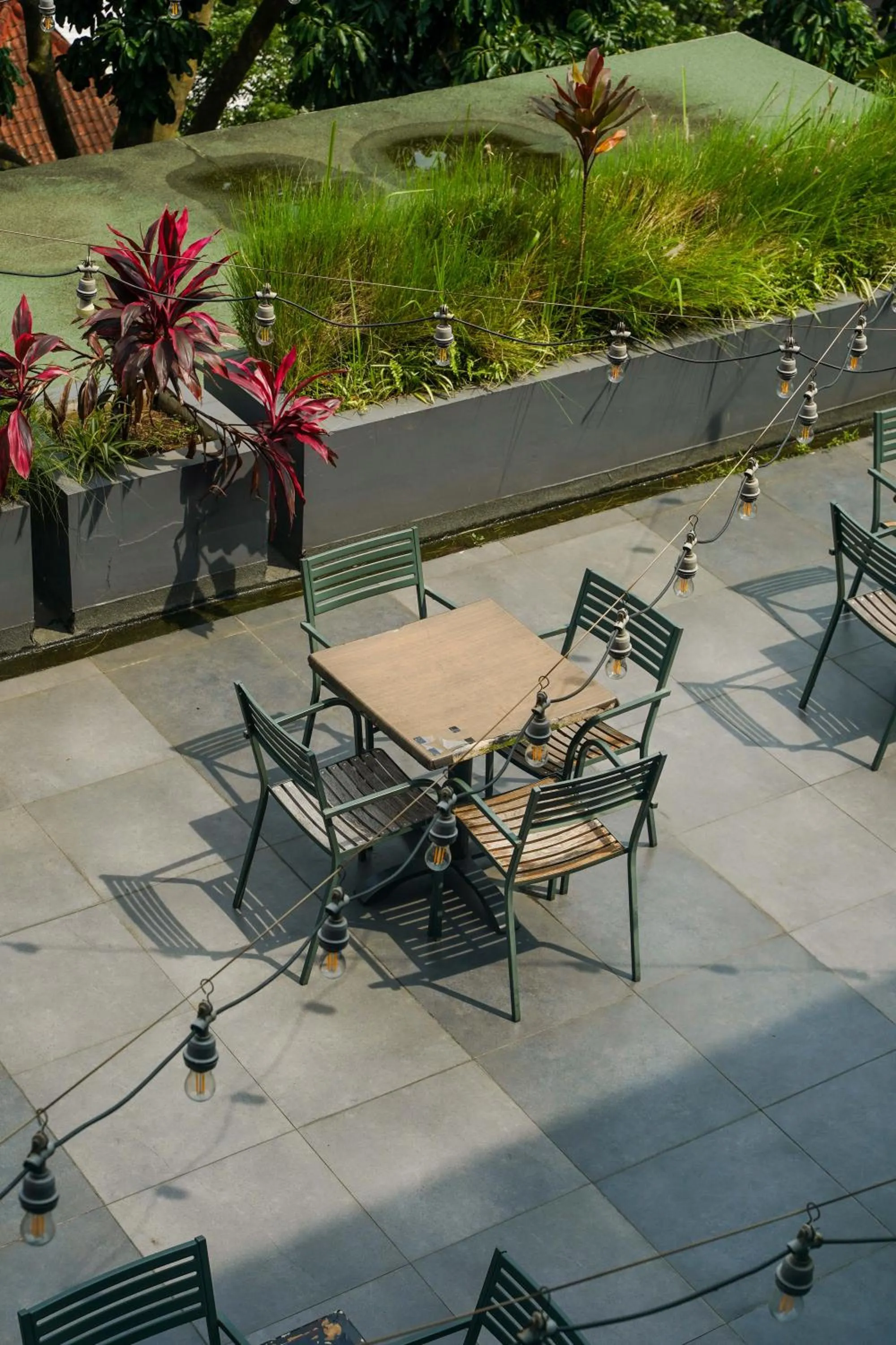 Garden view in Kalya Hotel Bandung Dago