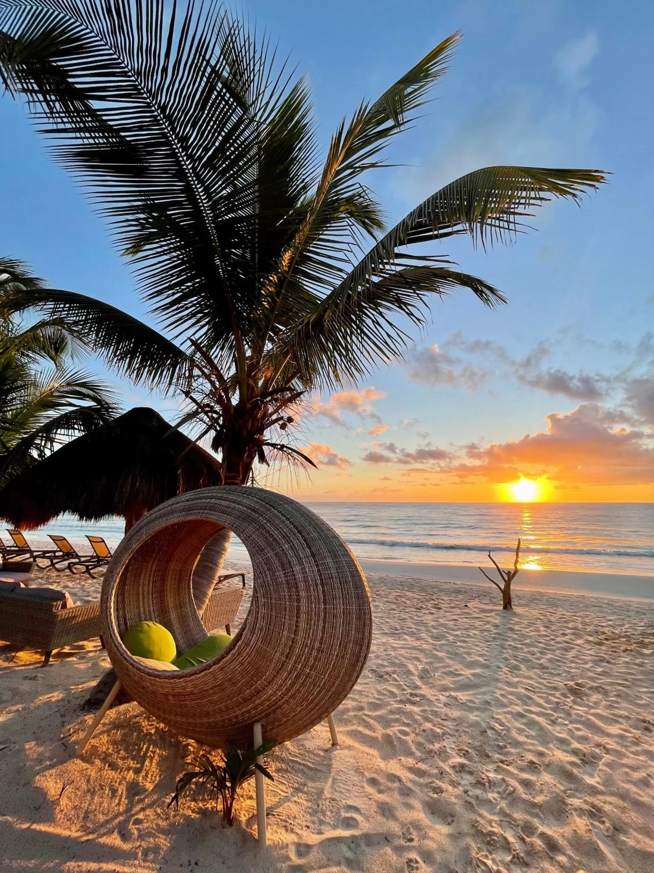 Beach in Sueños Tulum