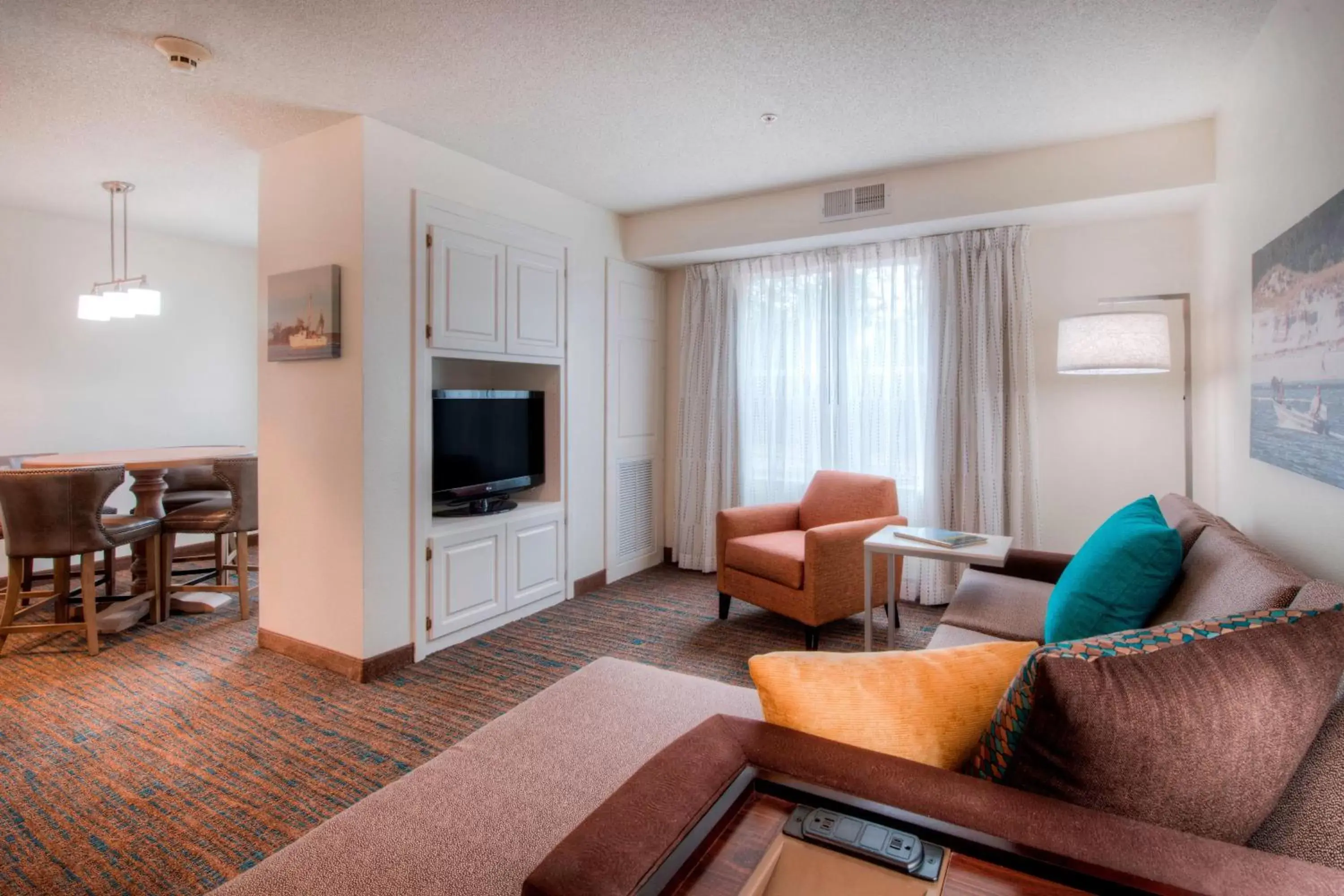 Living room, Seating Area in Residence Inn by Marriott Wilmington Landfall