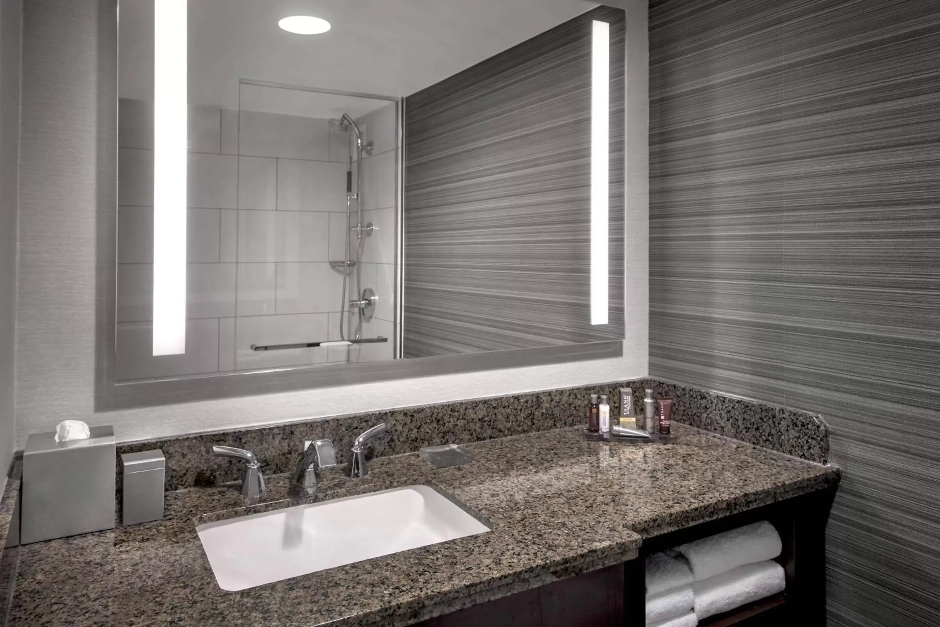 Photo of the whole room, Bathroom in Newark Liberty International Airport Marriott