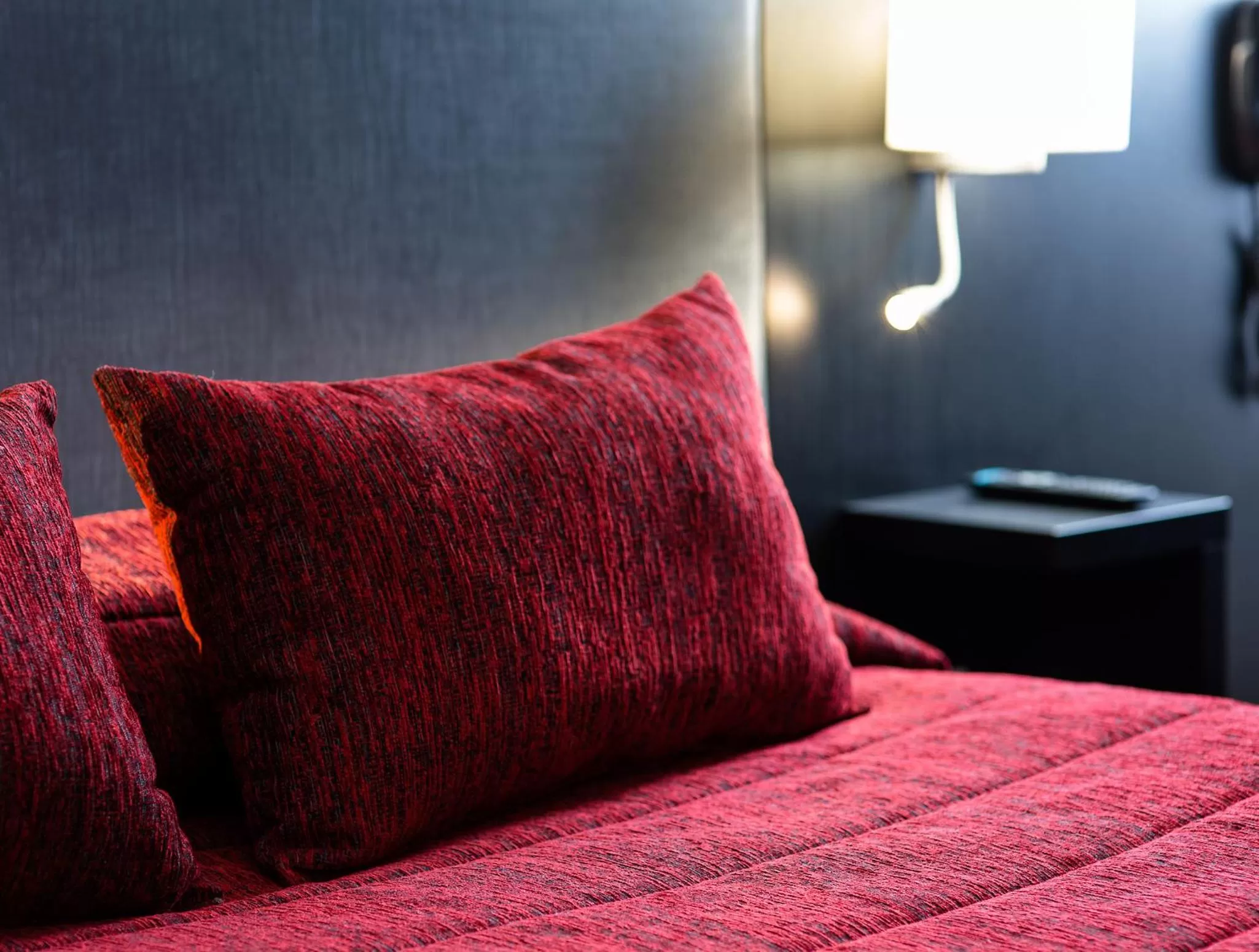 Bed in Cit'Hotel Stim'Otel