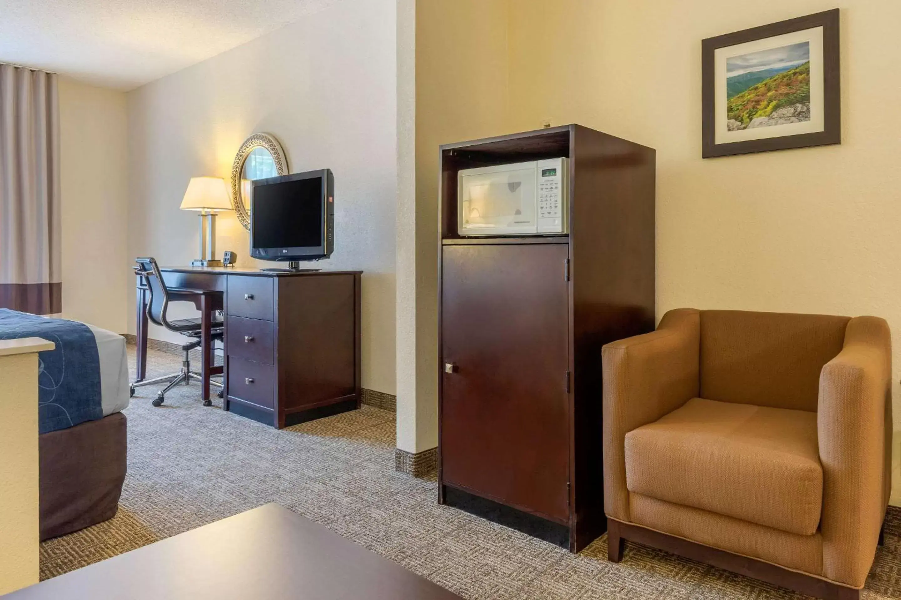 Photo of the whole room, TV/Entertainment Center in Comfort Suites Gastonia - Charlotte