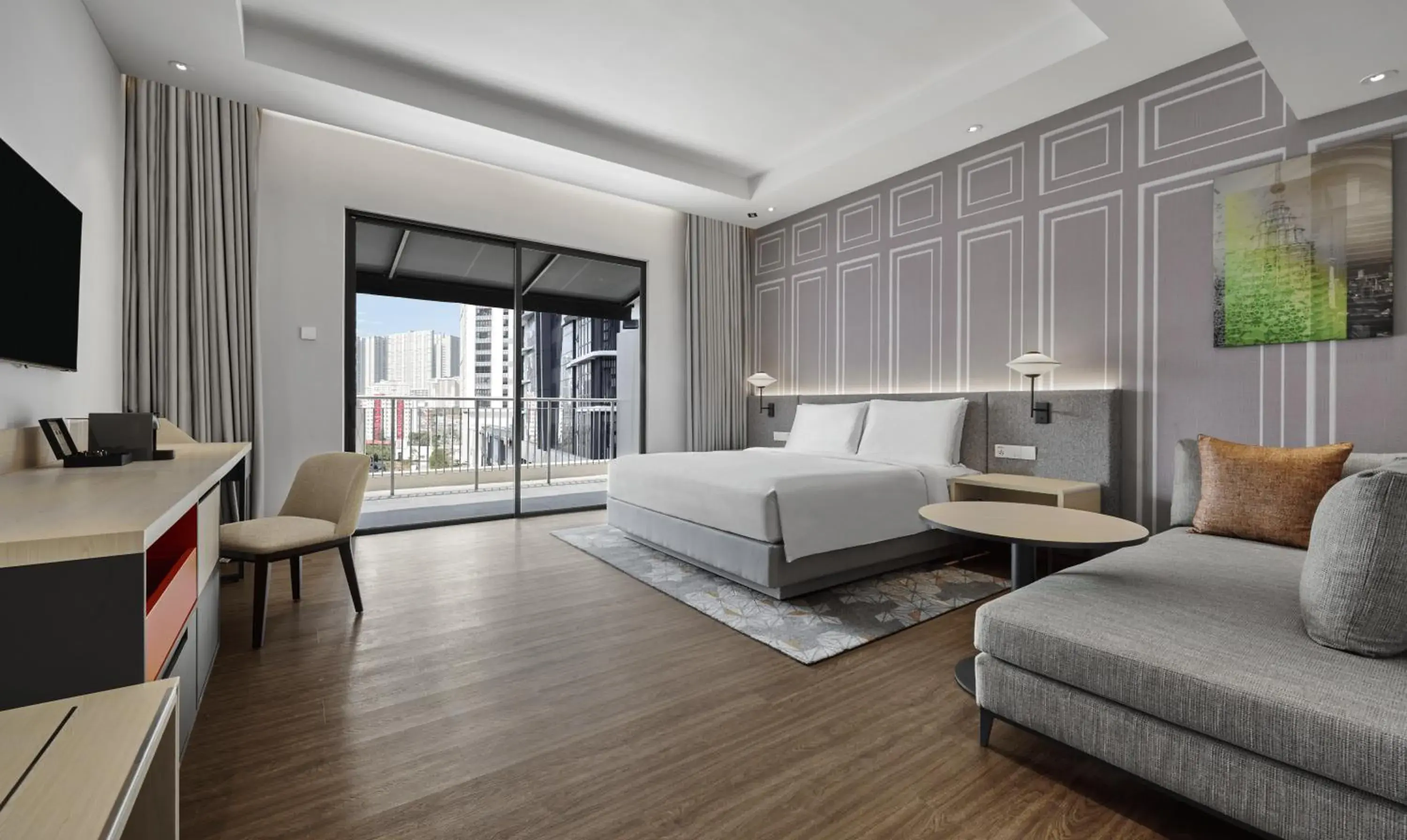 Bed in Hyatt Place Kuala Lumpur Bukit Jalil Bed in Hyatt Place Kuala Lumpur Bukit Jalil