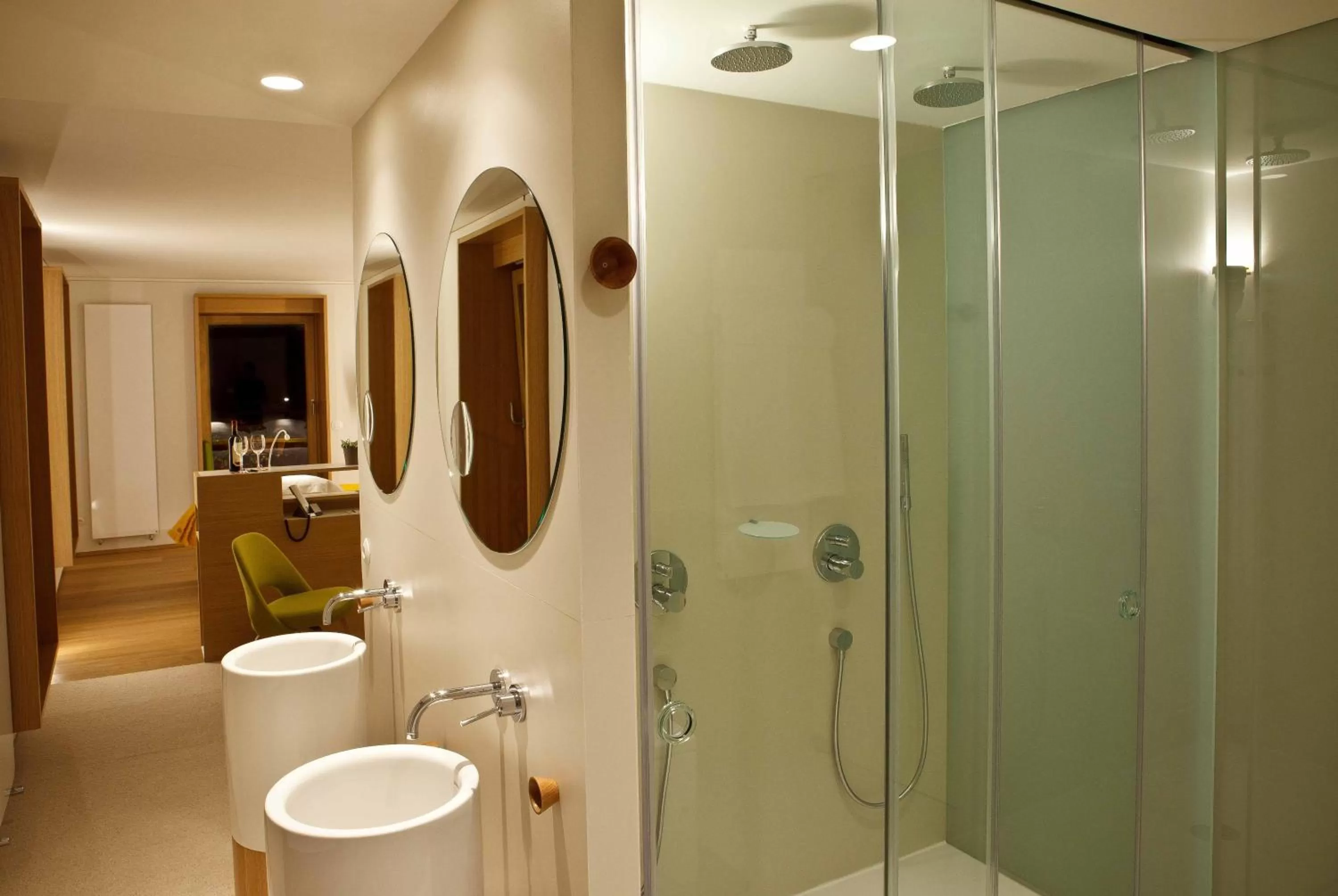 Bathroom in Hotel Echaurren Relais & Châteaux