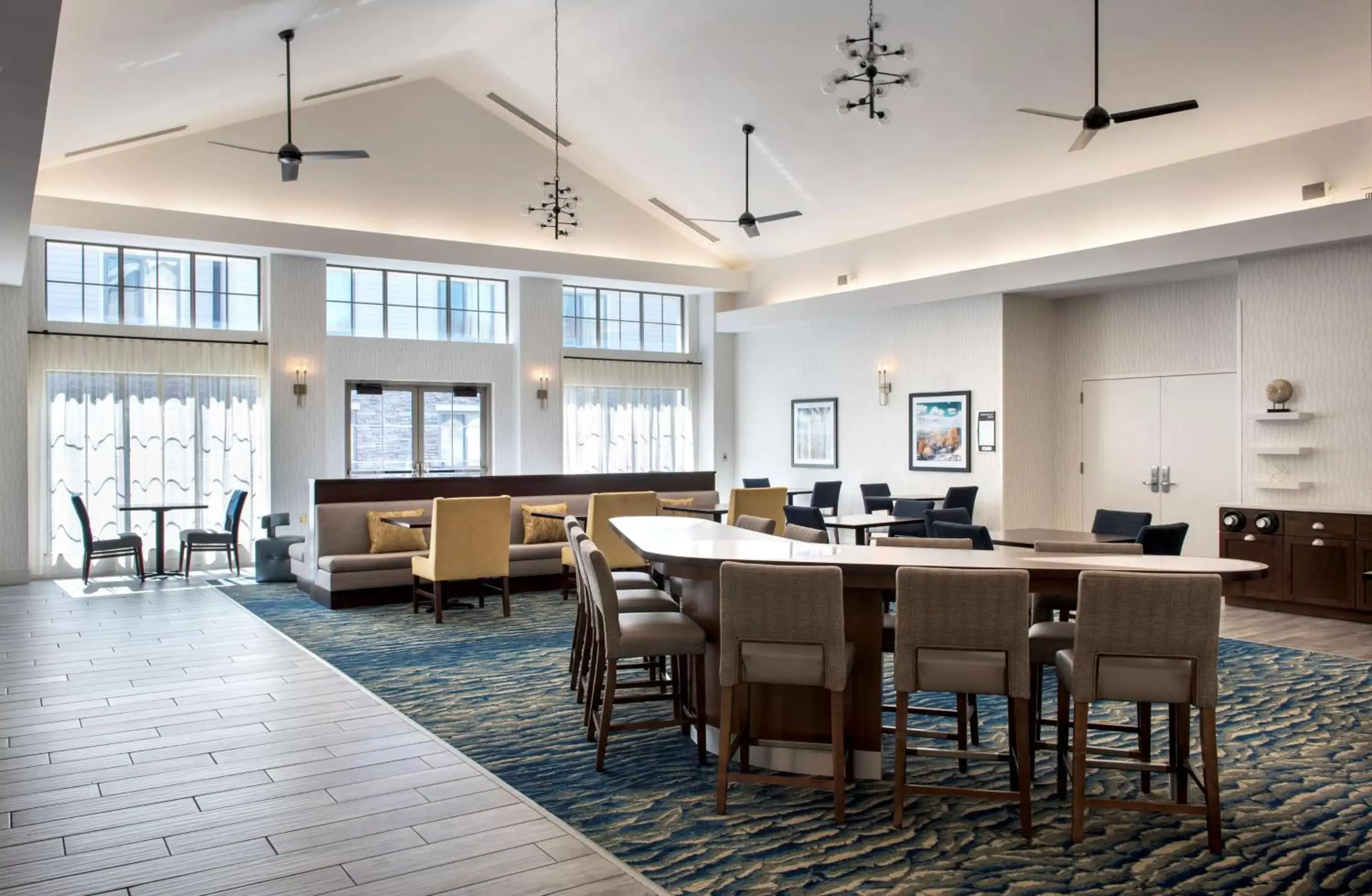 Lobby or reception in Homewood Suites by Hilton Newburgh-Stewart Airport