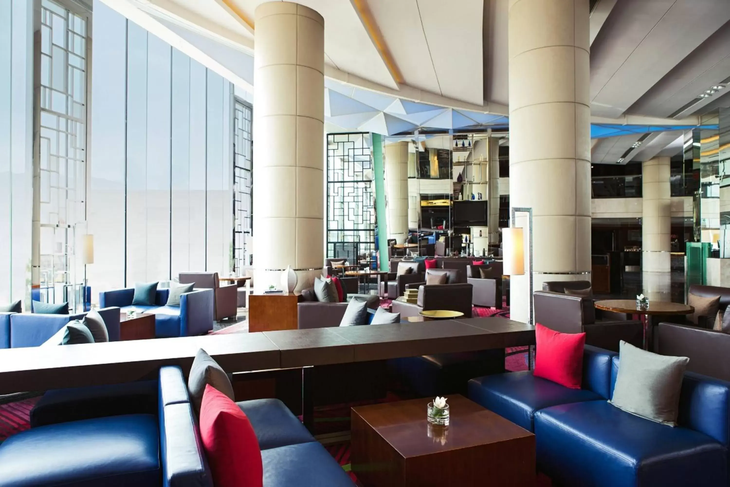Lobby or reception, Restaurant/Places to Eat in Hong Kong SkyCity Marriott Hotel