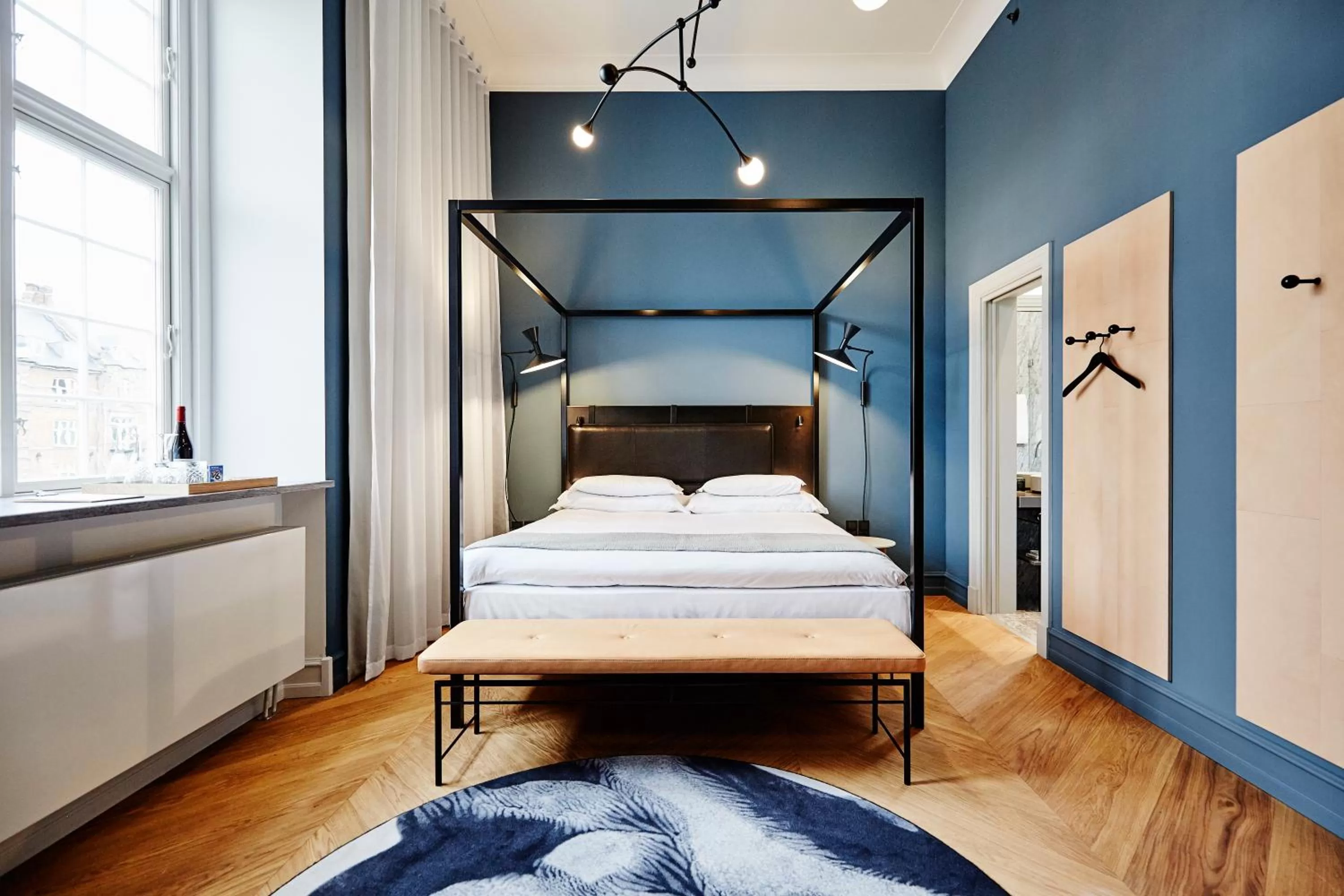 Bed in Nobis Hotel Copenhagen, a Member of Design Hotels
