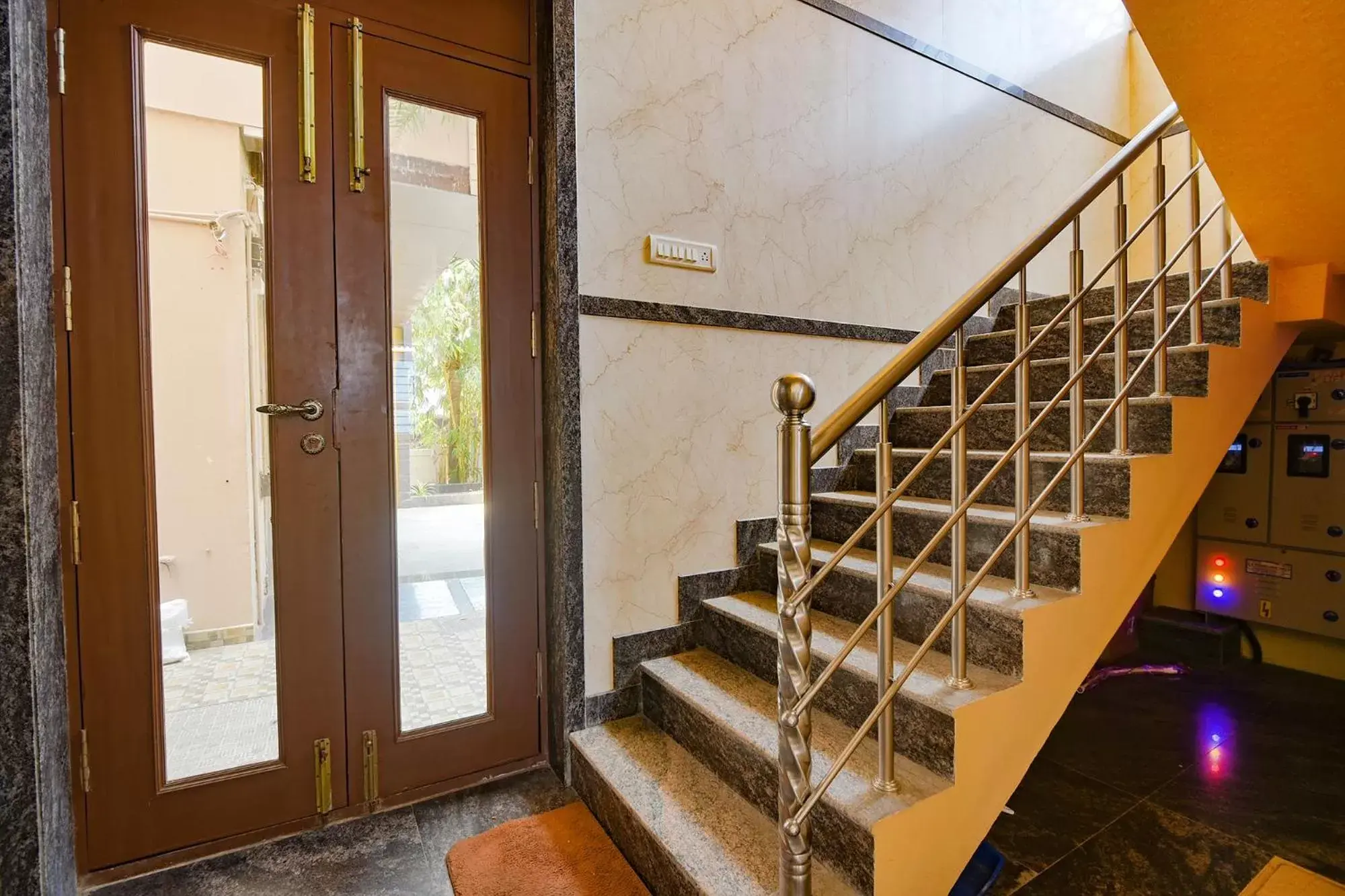 Lobby or reception in FabHotel Vijaylakshmi Stay Inn - Nr Chennai International Airport Lobby or reception in FabHotel Vijaylakshmi Stay Inn - Nr Chennai International Airport