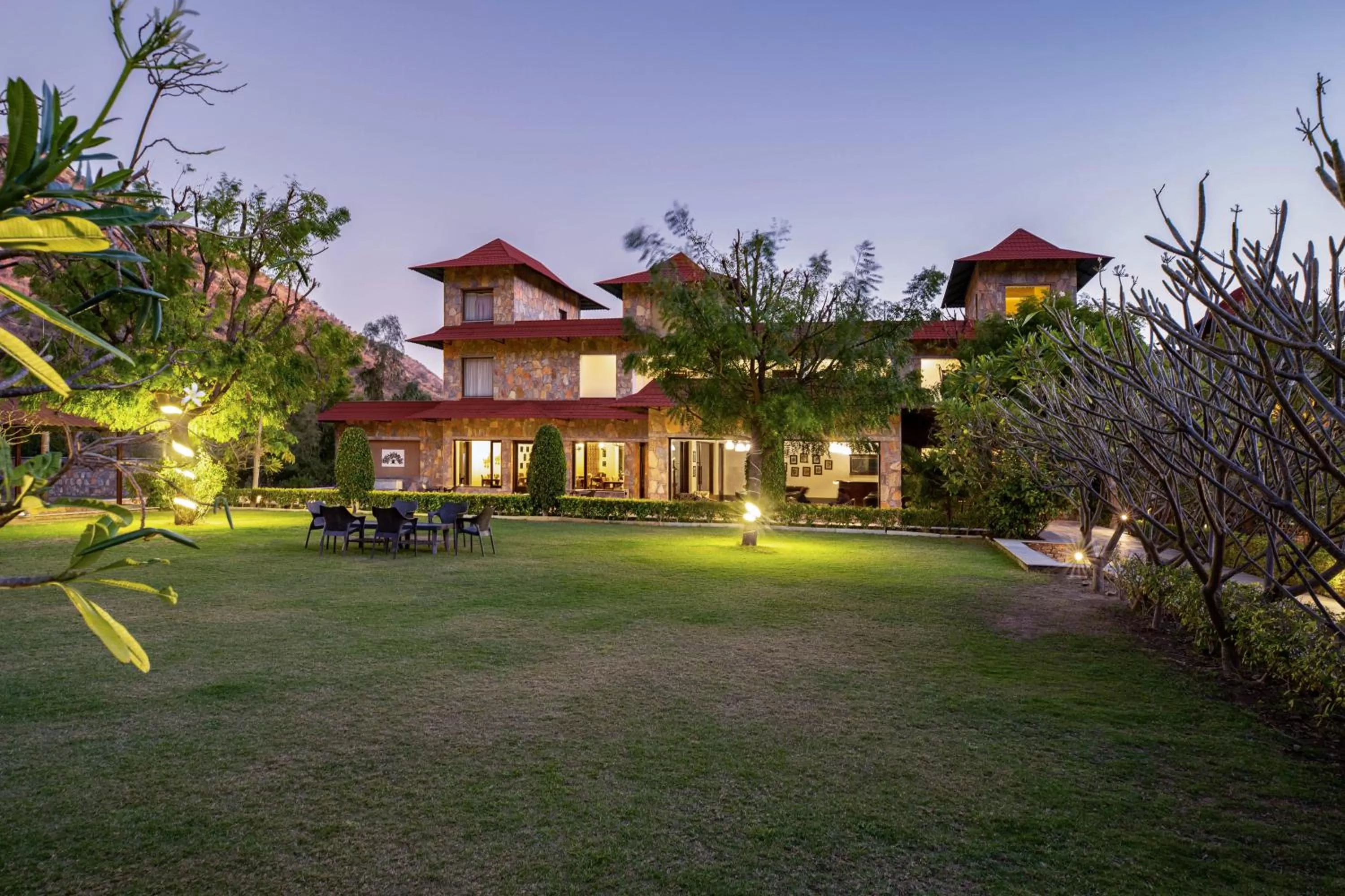 Property Building in Anandam - A Luxury Resort in Udaipur