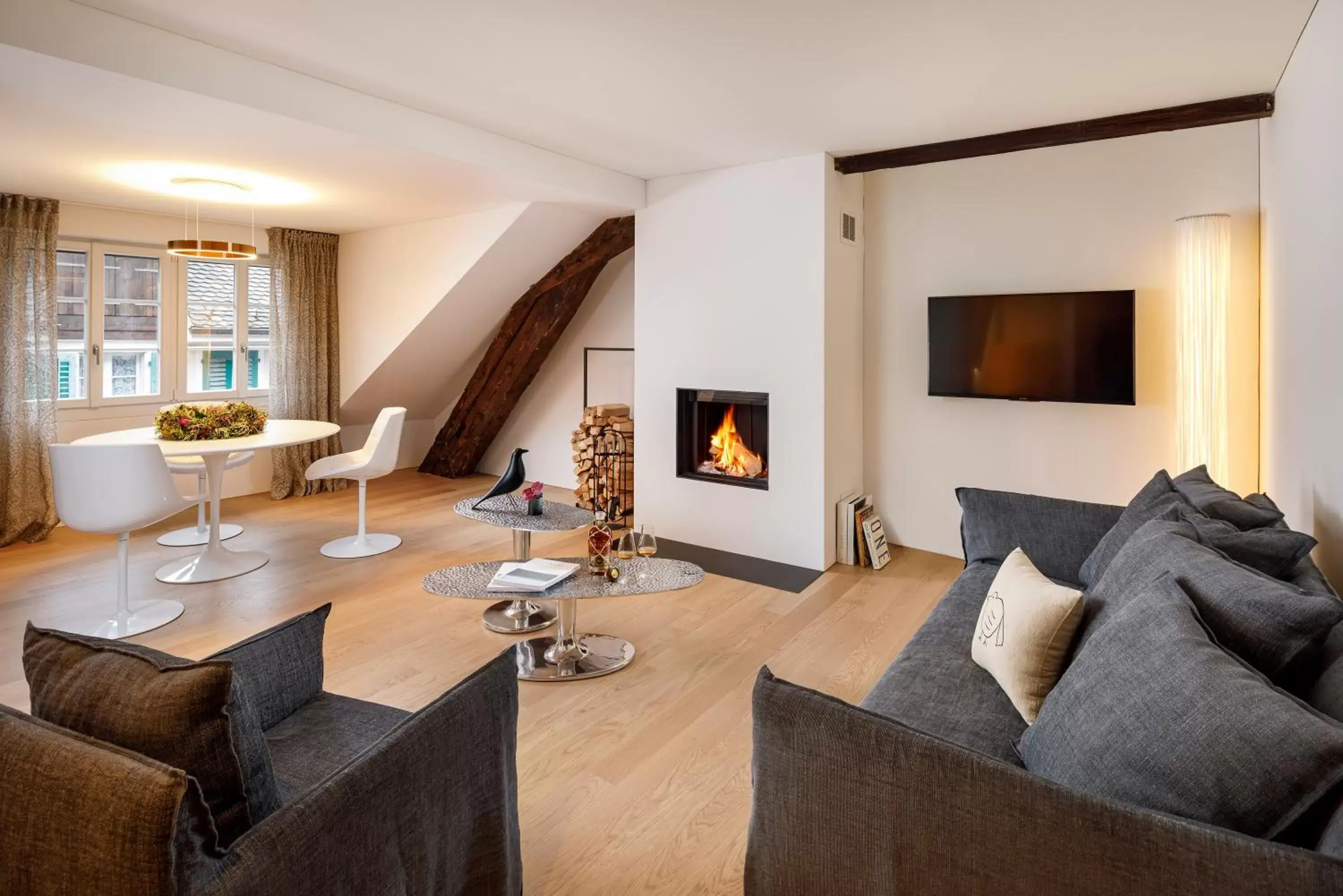 Living room, Seating Area in La Colombe Boutique Hotel