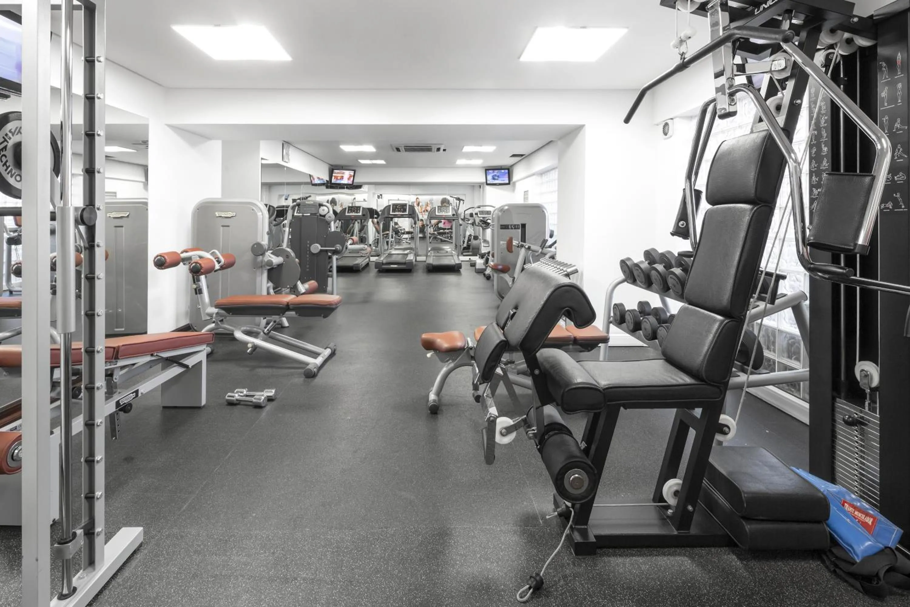 Fitness centre/facilities in Hotel Alvalade