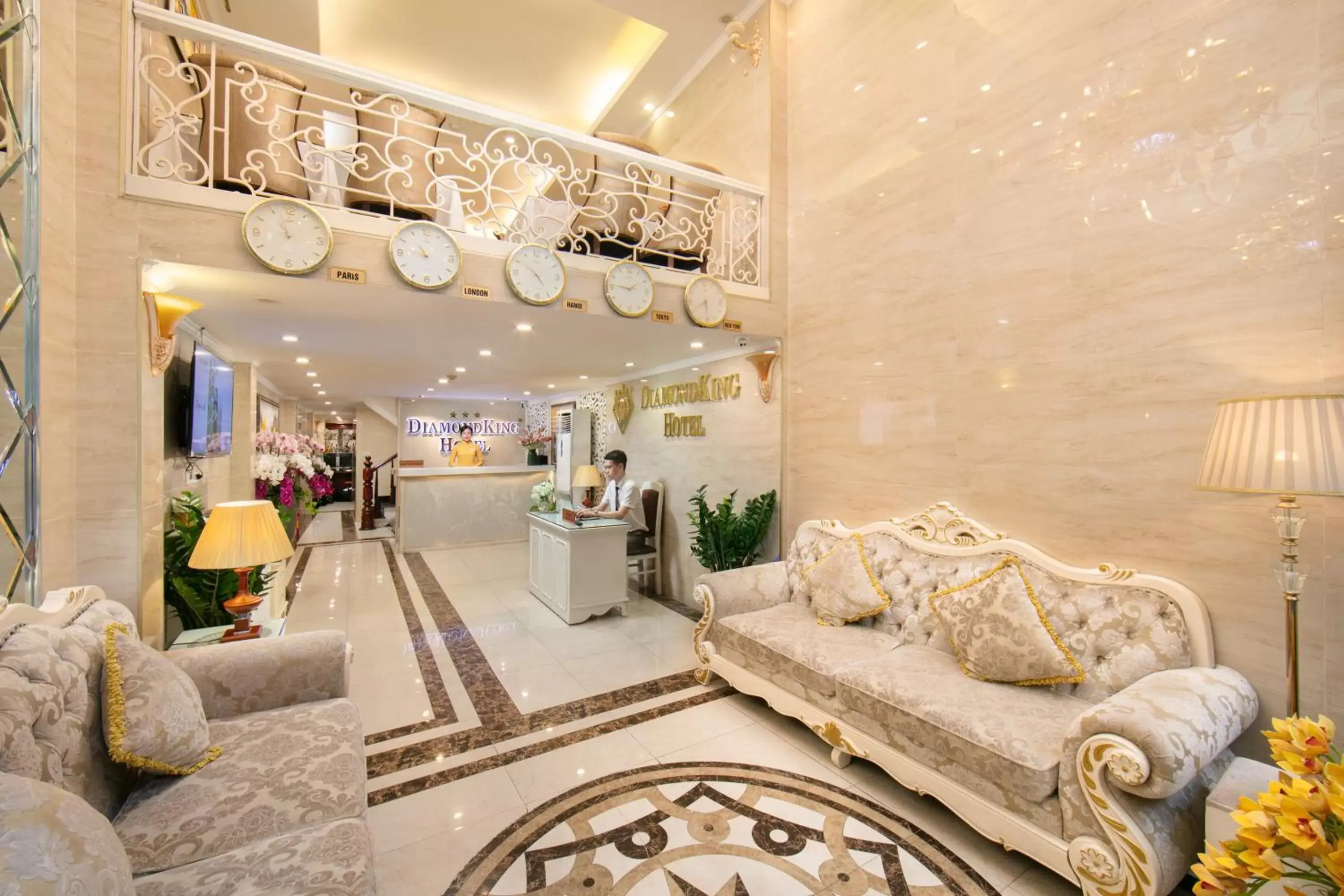 Lobby or reception, Lobby/Reception in Hanoi Diamond King Hotel & Travel