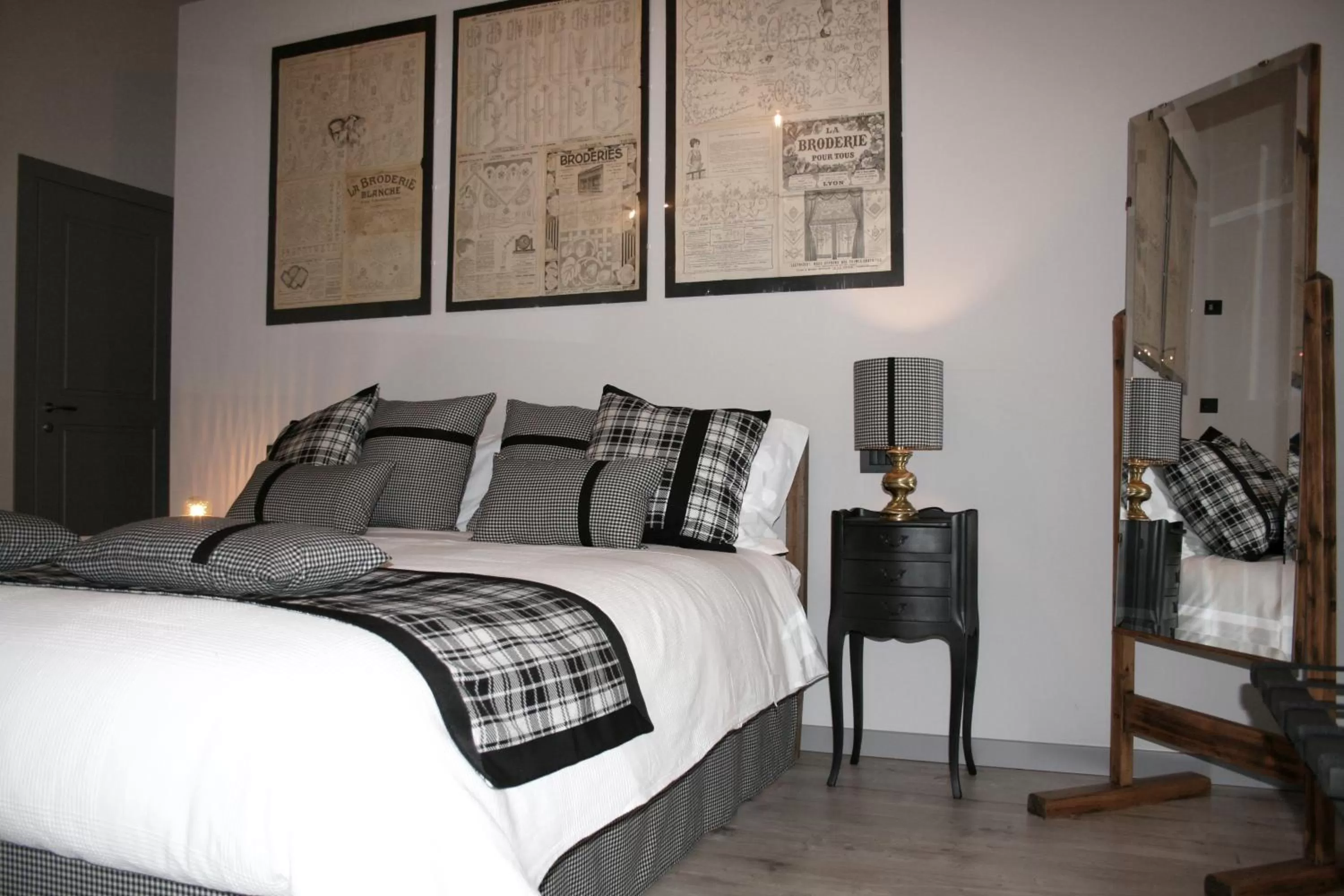 Bed in B&B Rocambola