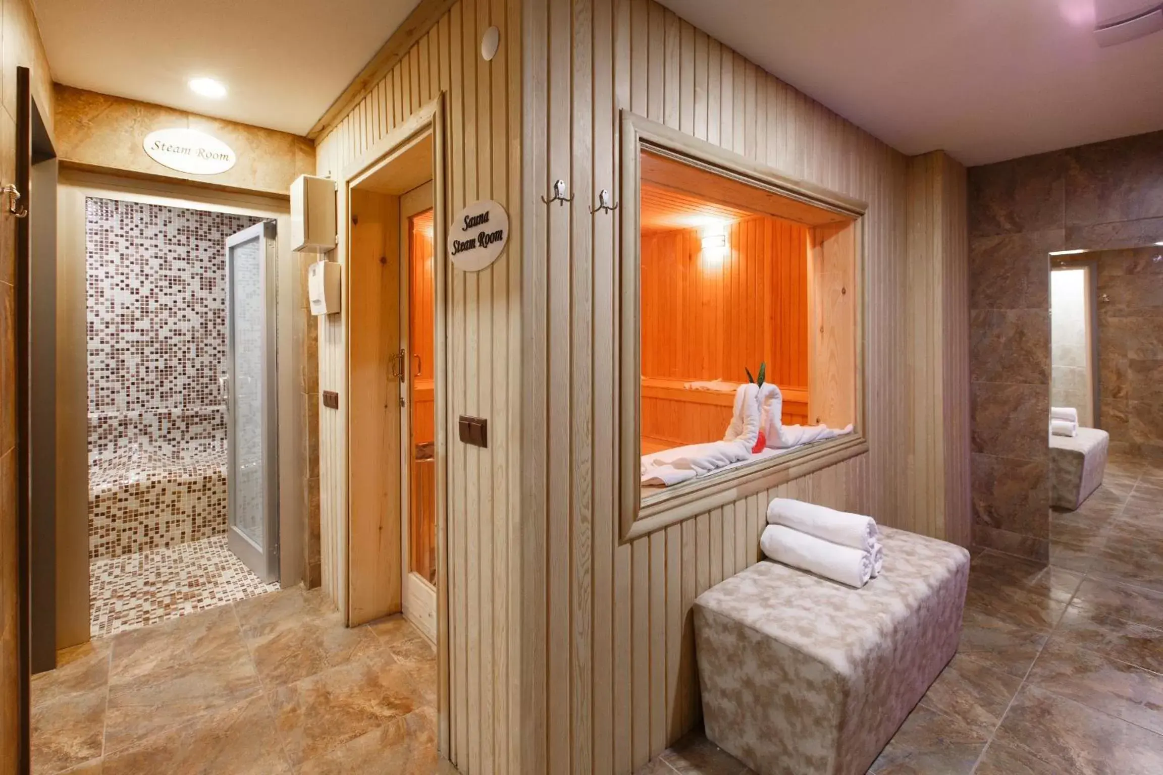 Sauna in Sera Lake Resort Hotel Spa & Aparts
