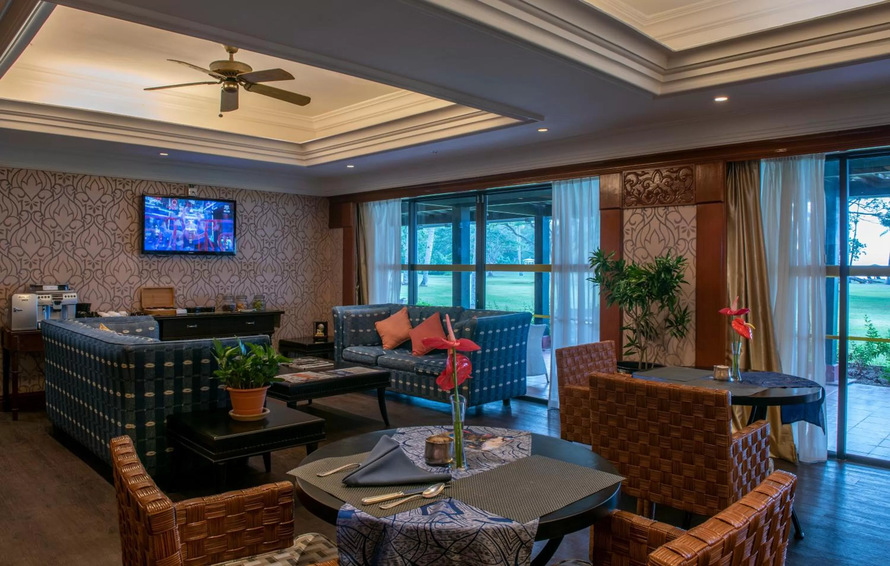 Garden in Nexus Resort & Spa Karambunai