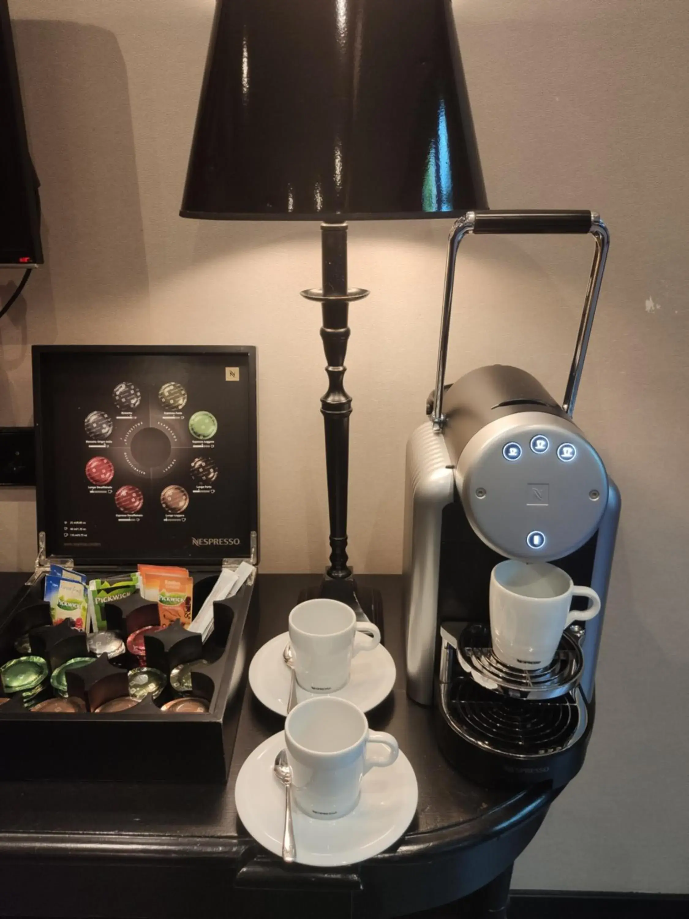 Coffee/tea facilities in Hotel Sebastians