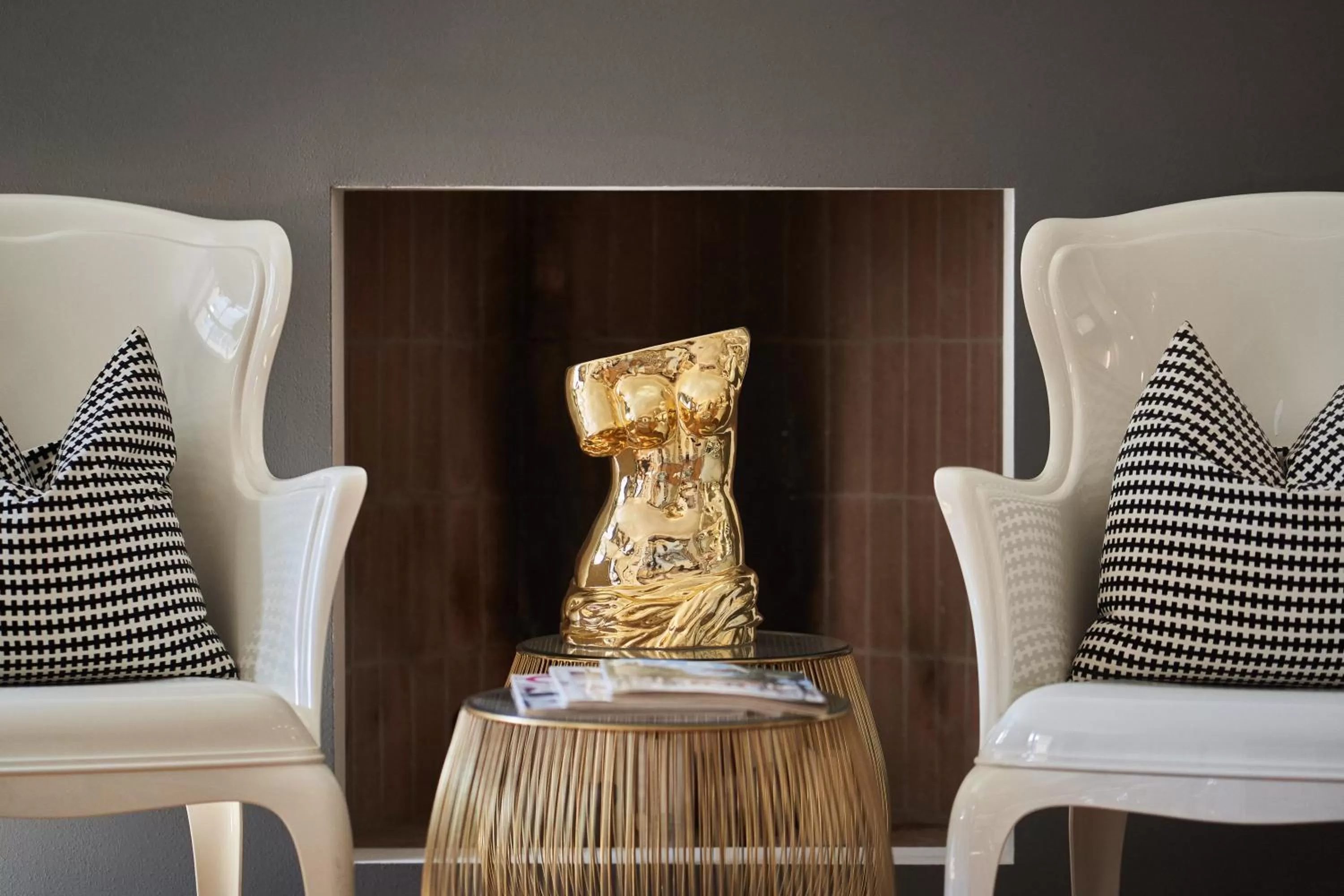 Seating area in B&B Le Logge Luxury Rooms