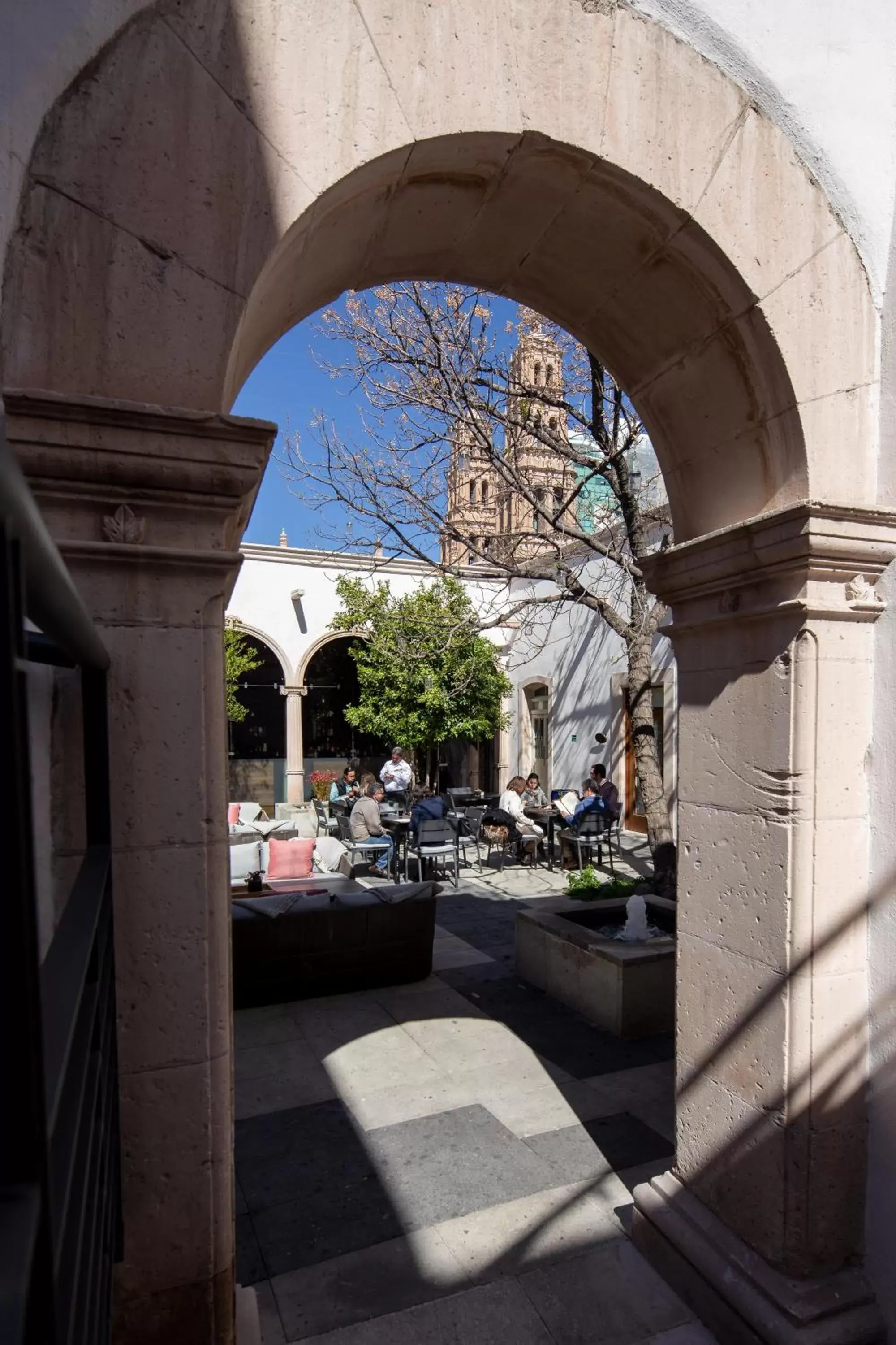 Patio in Central Hotel Boutique