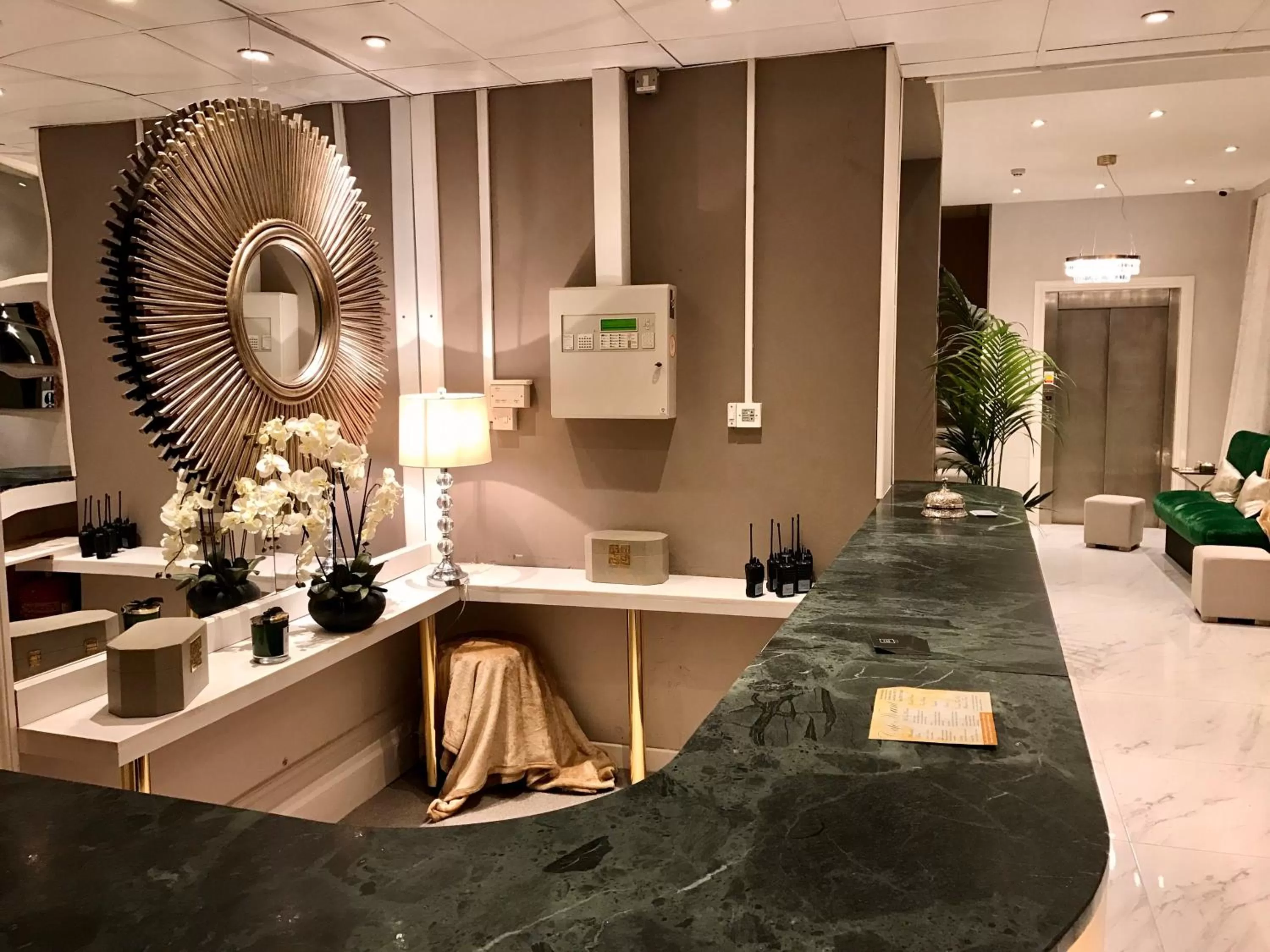 Seating area in The Mount Rooms