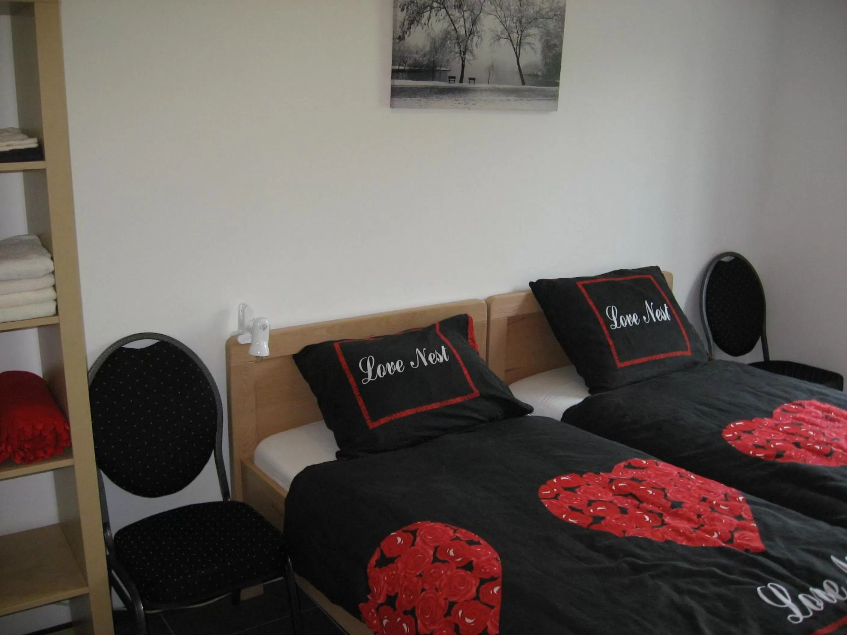 Bedroom, Bed in Rustpunt Groote Heide