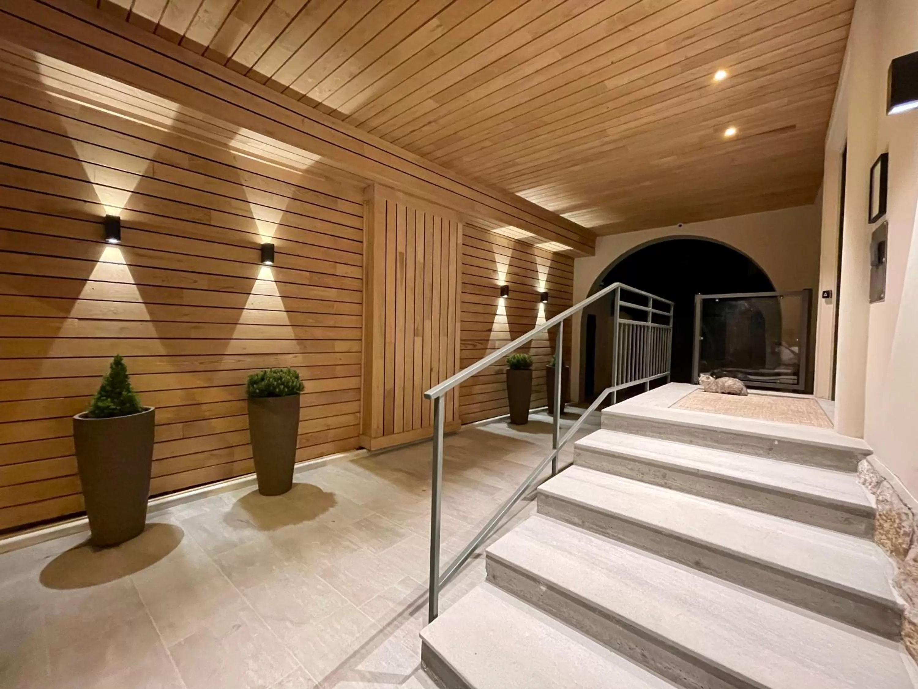 Facade/entrance in Hébé Hotel