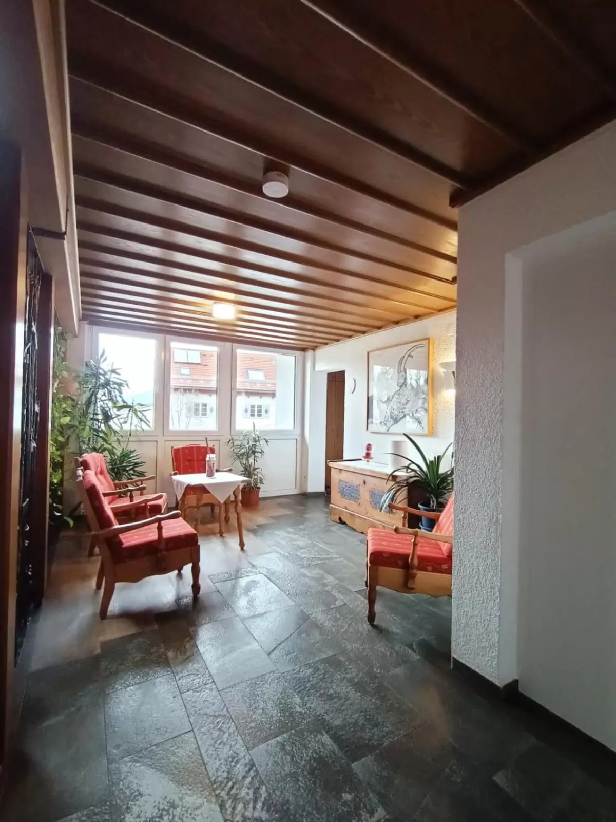 Seating area in Hotel Jakob