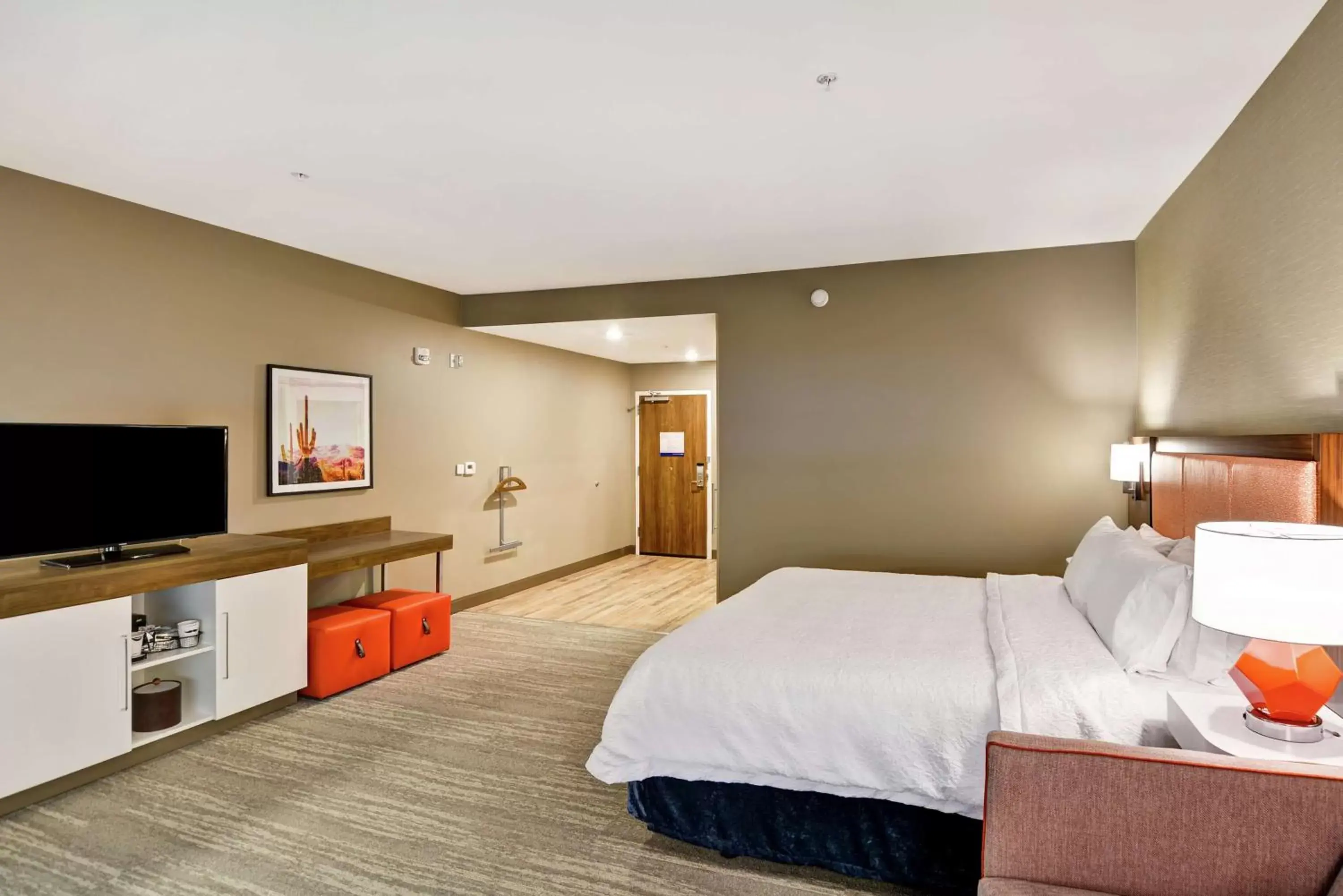 Bedroom, Bed in Hampton Inn Suites Tucson Tech Park