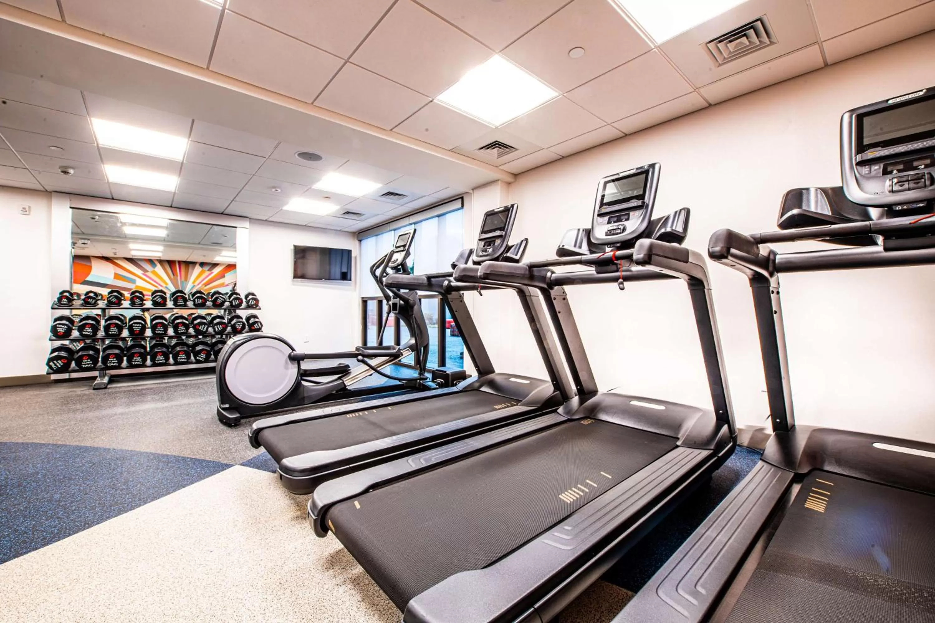 Fitness centre/facilities in Hilton Garden Inn Asheville South