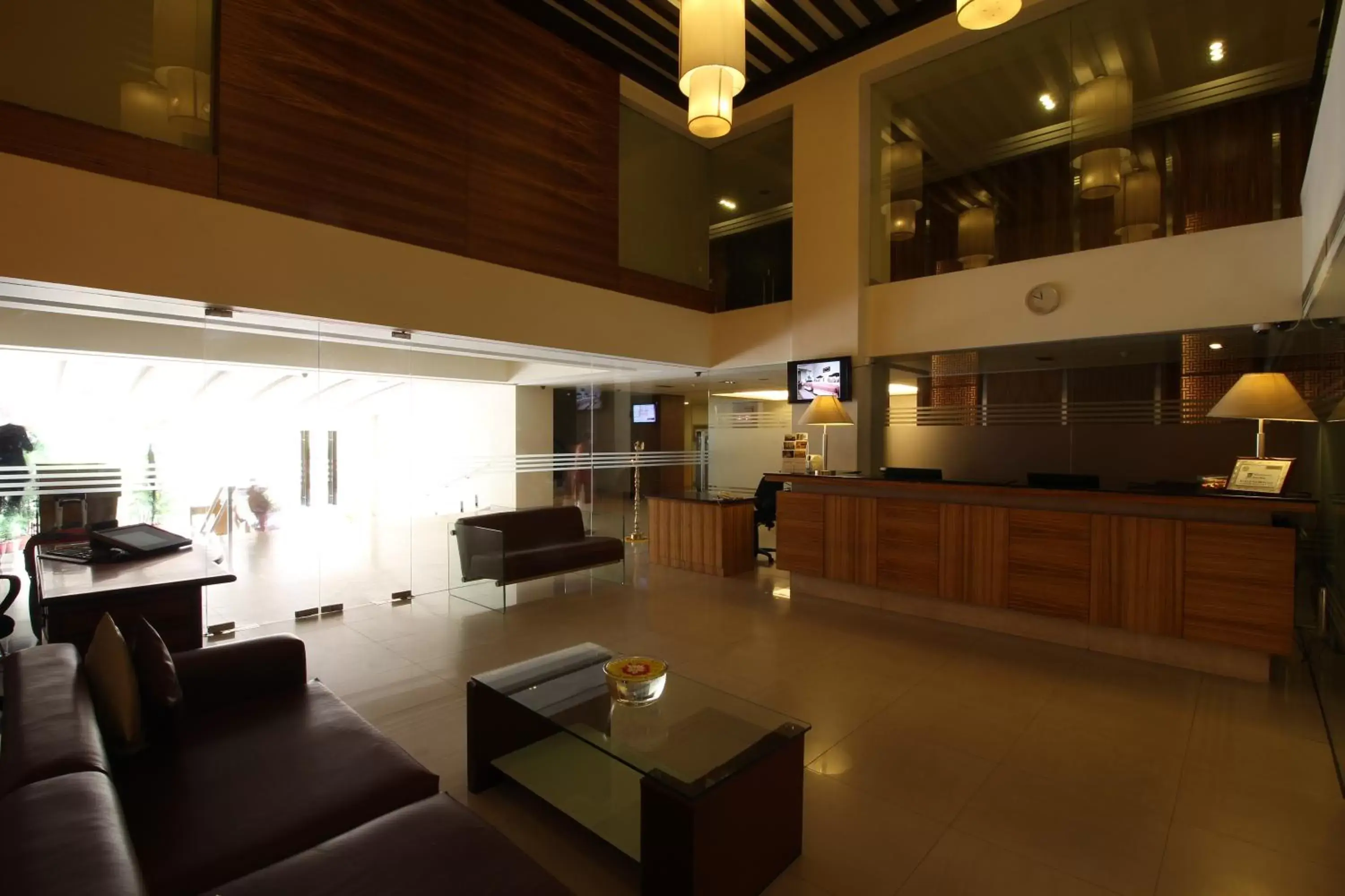 Lobby/Reception in Hotel Minerva Grand Secunderabad