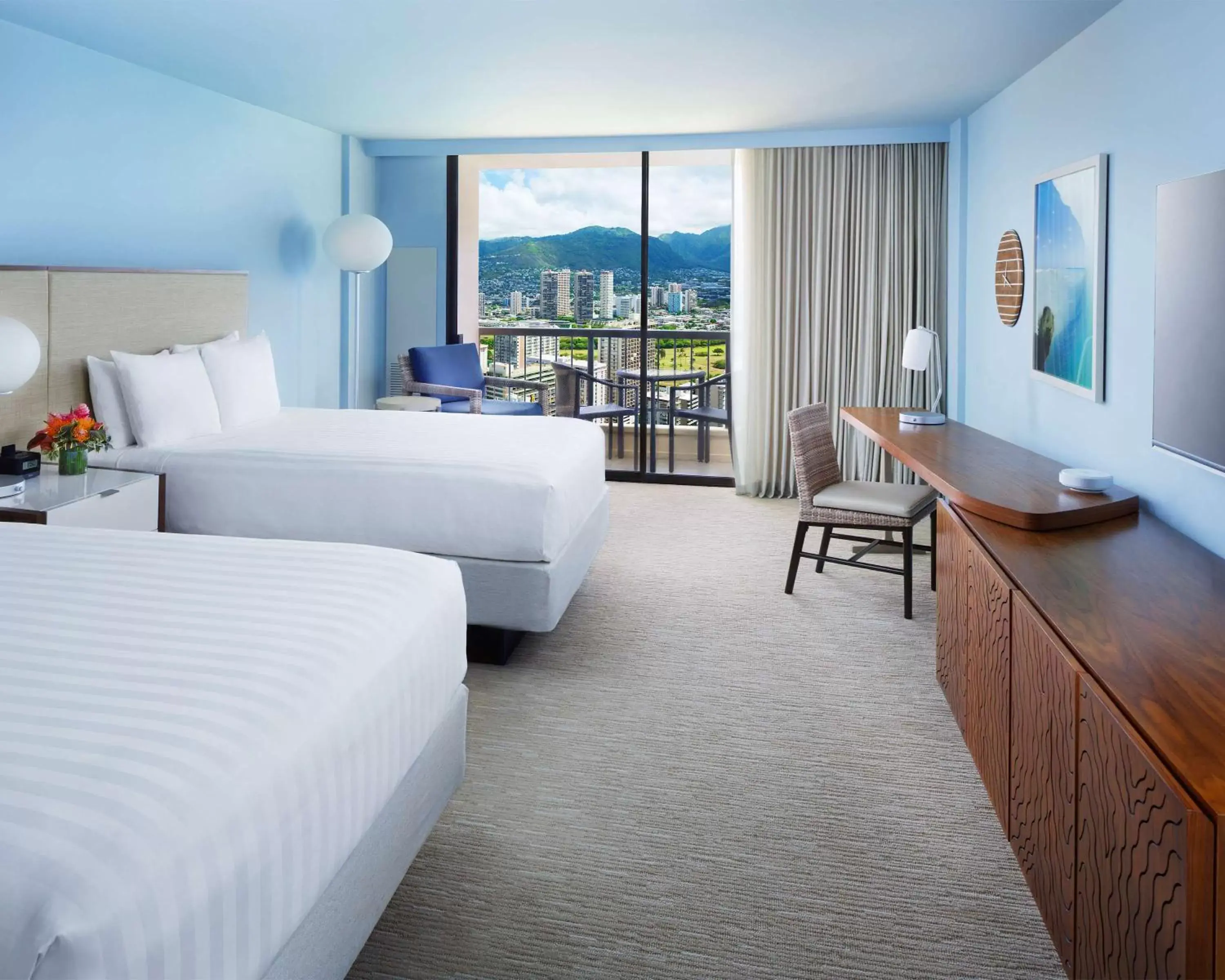 Bedroom in Hyatt Regency Waikiki Beach Resort & Spa