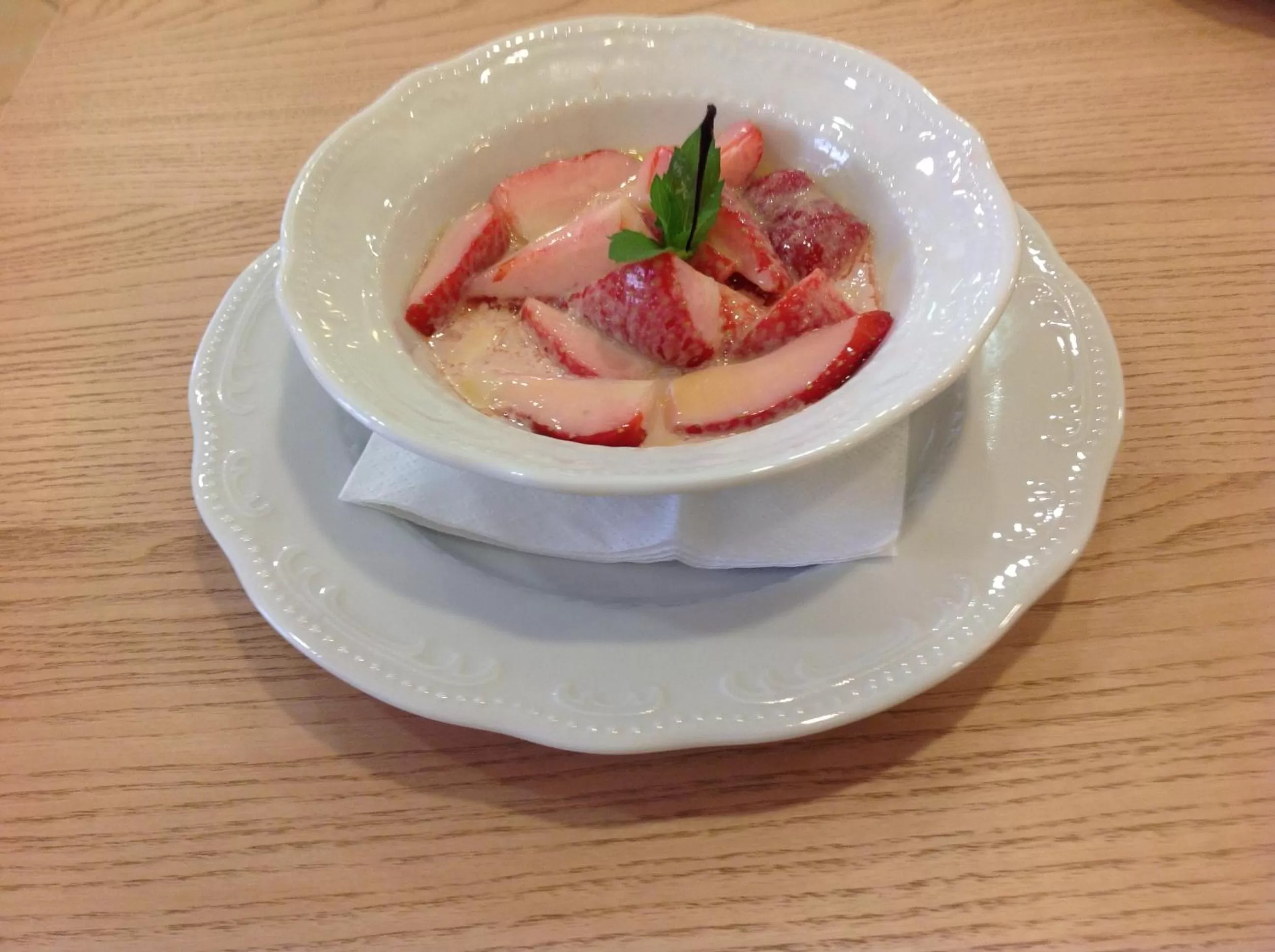 Food close-up in Domus Australia