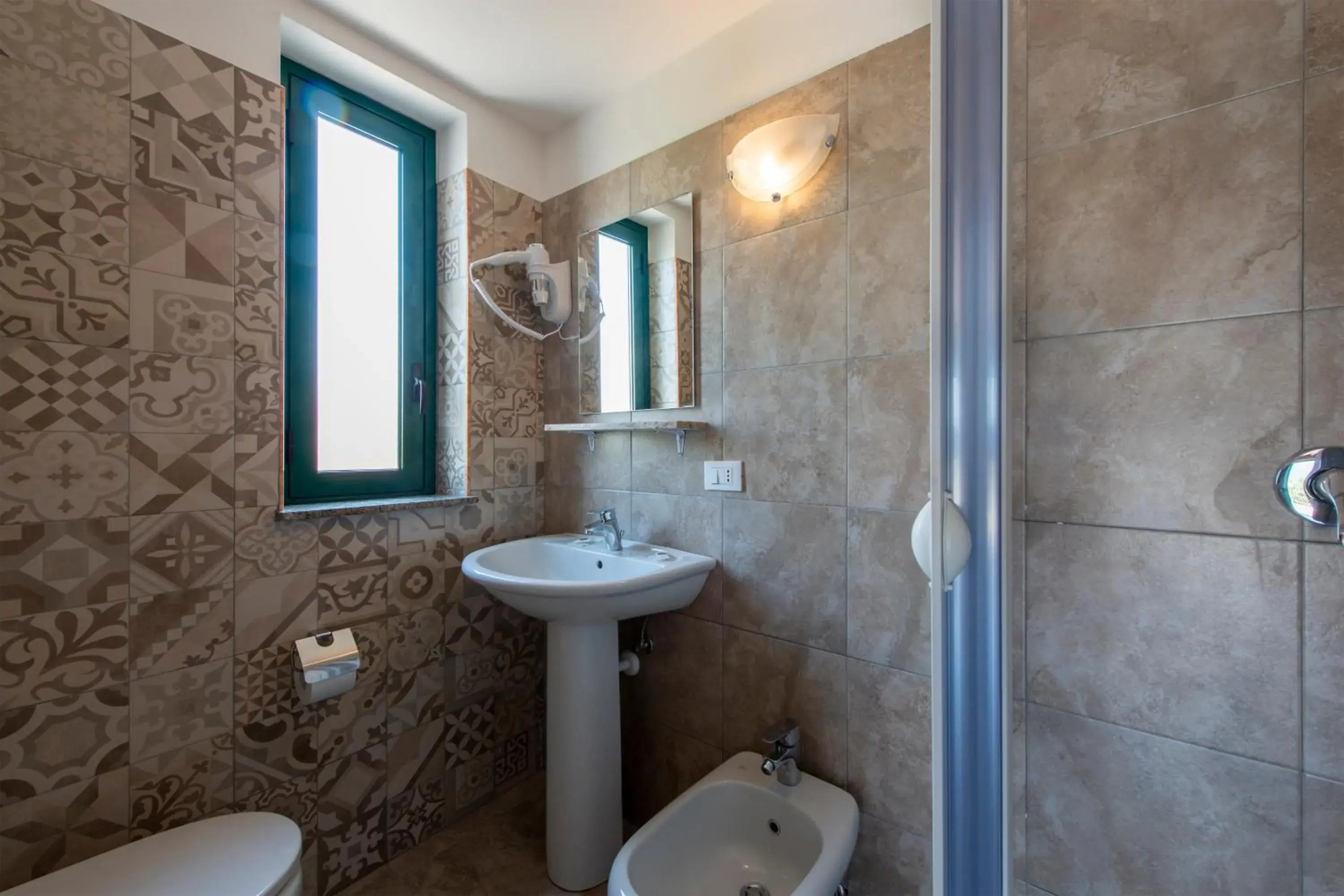 Bathroom in Villaggio Alkantara