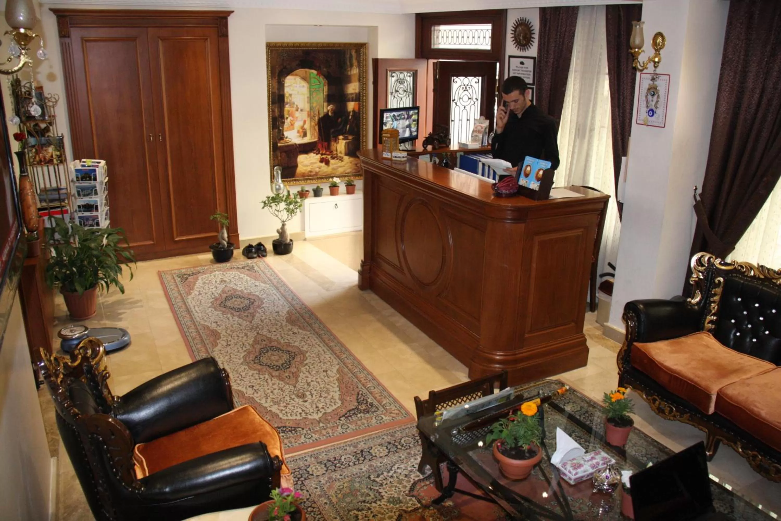 Lobby or reception in Blue Istanbul Hotel