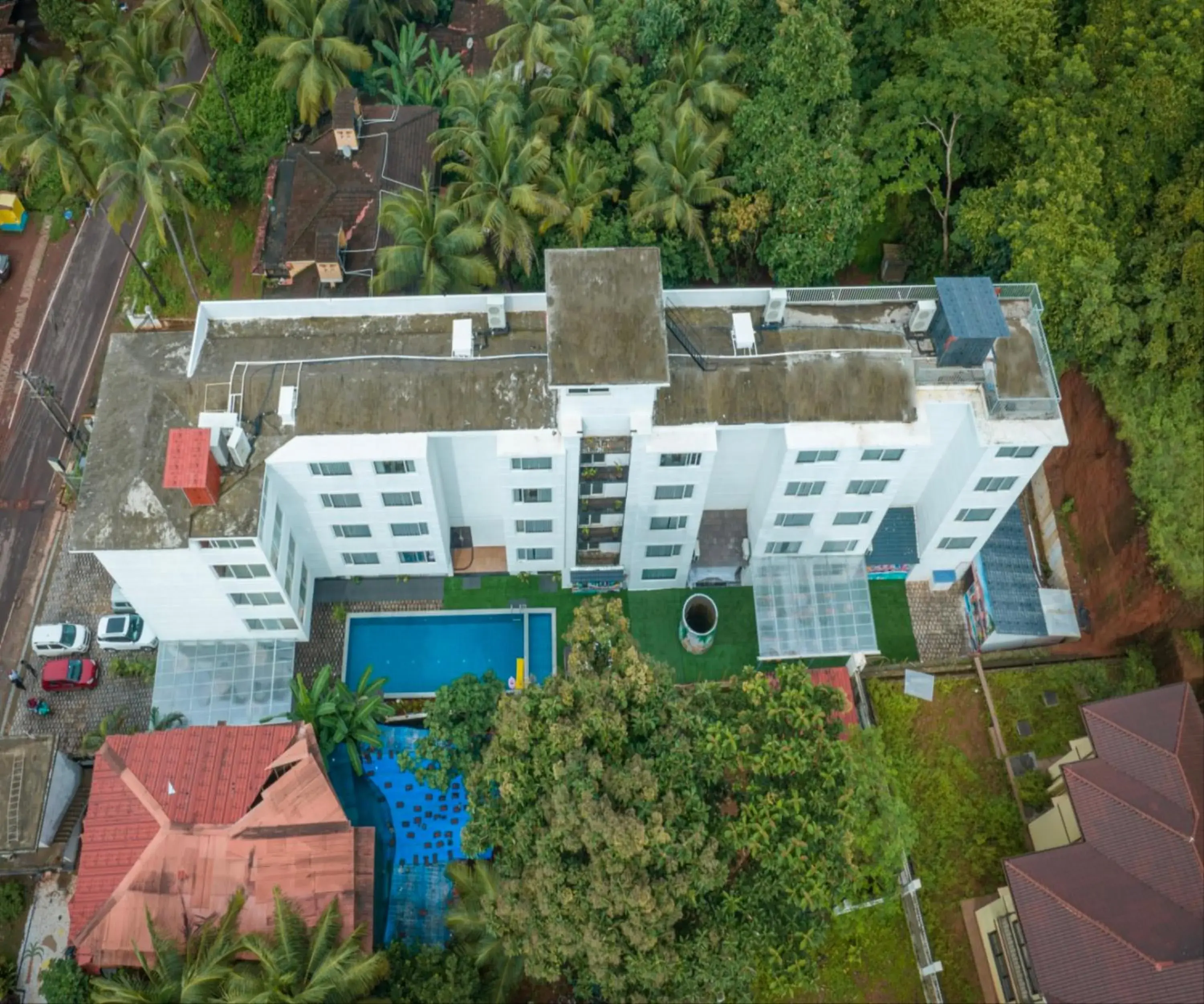 Property building, Bird's-eye View in HUE GUH The Porto Candolim