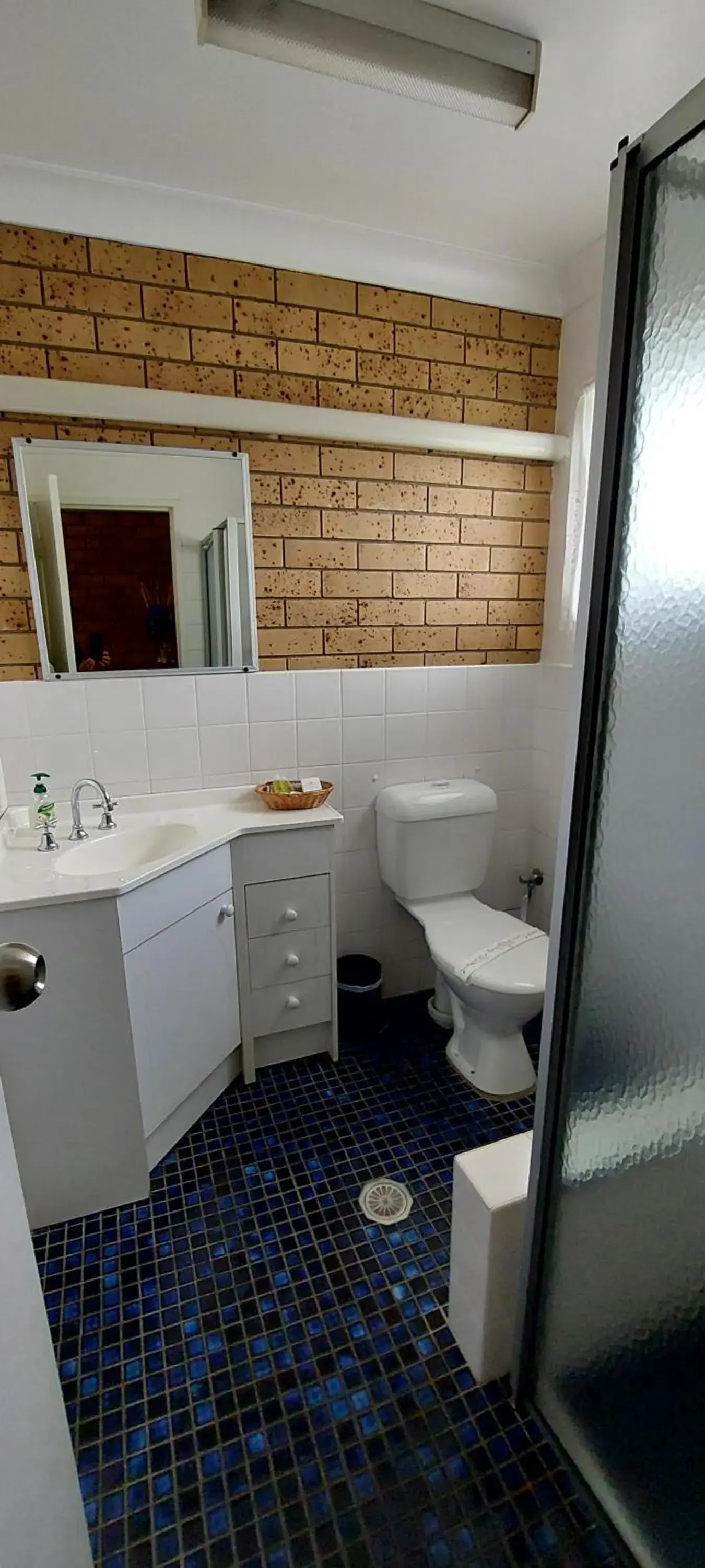 Bathroom in Settlers Motor Inn