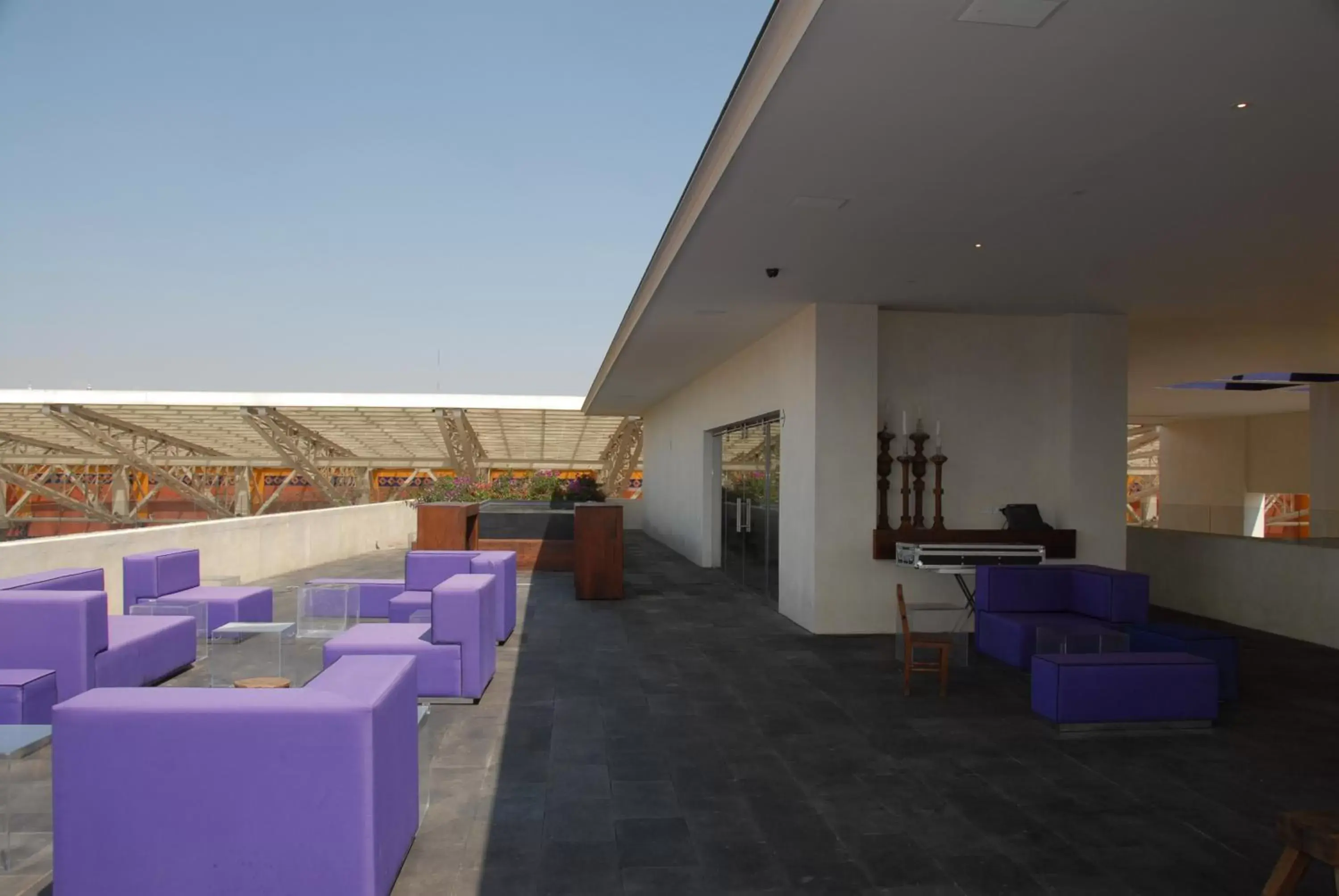 Balcony/Terrace in La Purificadora, Puebla, a Member of Design Hotels