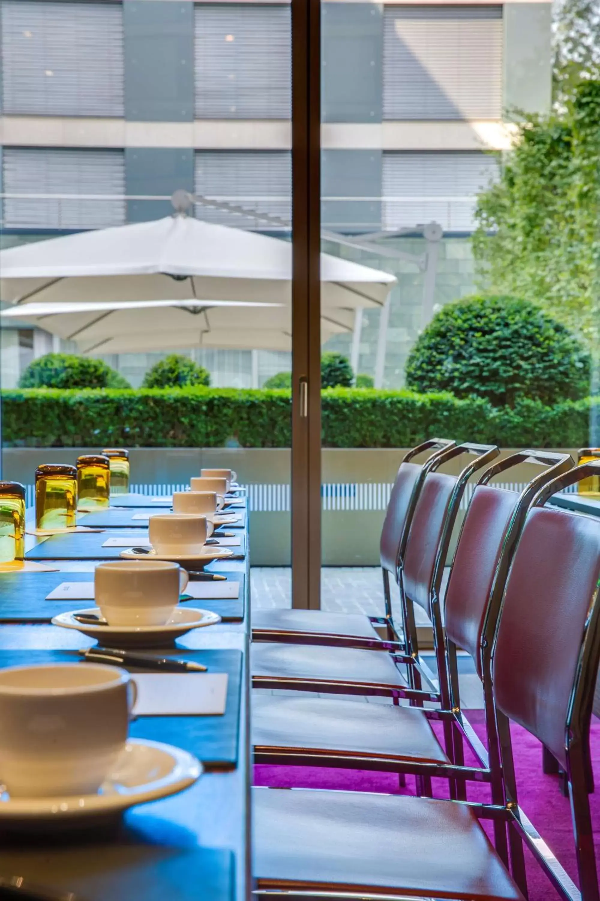 Meeting/conference room, Restaurant/Places to Eat in Radisson Blu Media Harbour Hotel, Düsseldorf