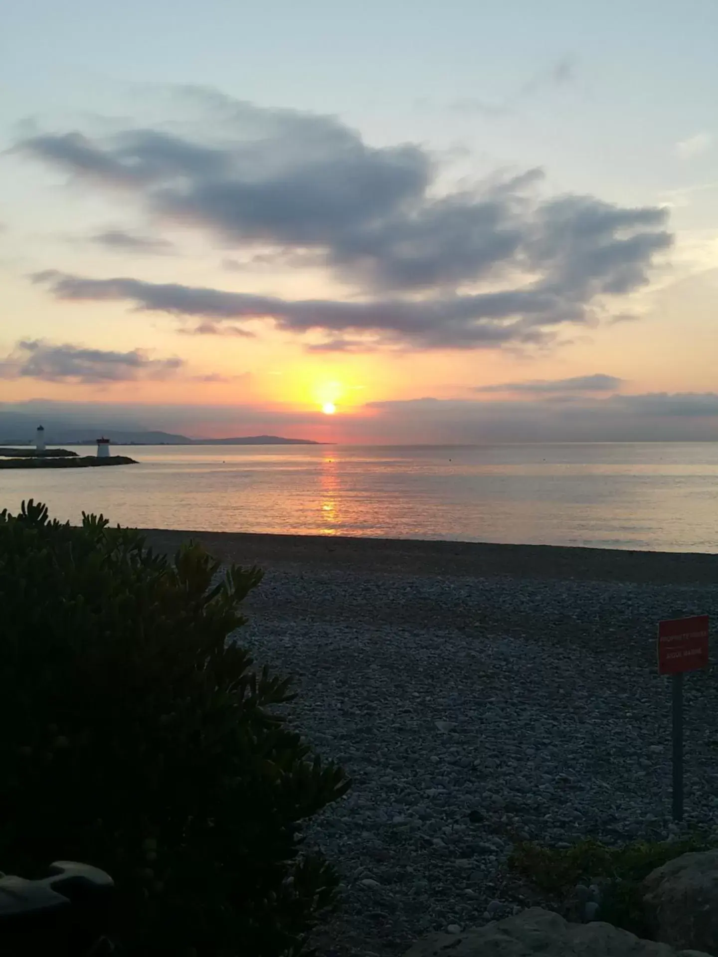 Beach, Natural Landscape in Villa Azur