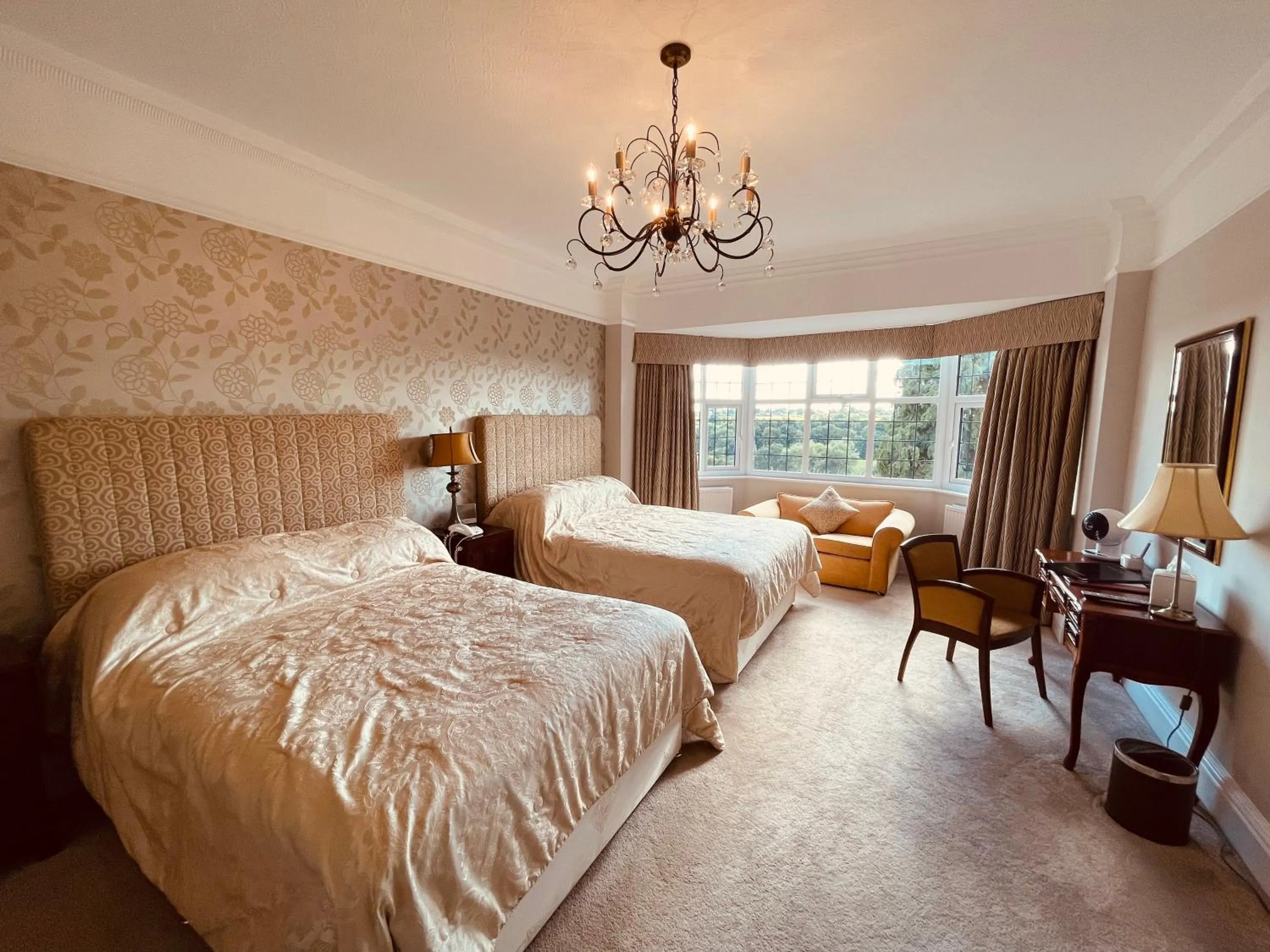 Photo of the whole room, Bed in Nuthurst Grange Country House Hotel & Restaurant