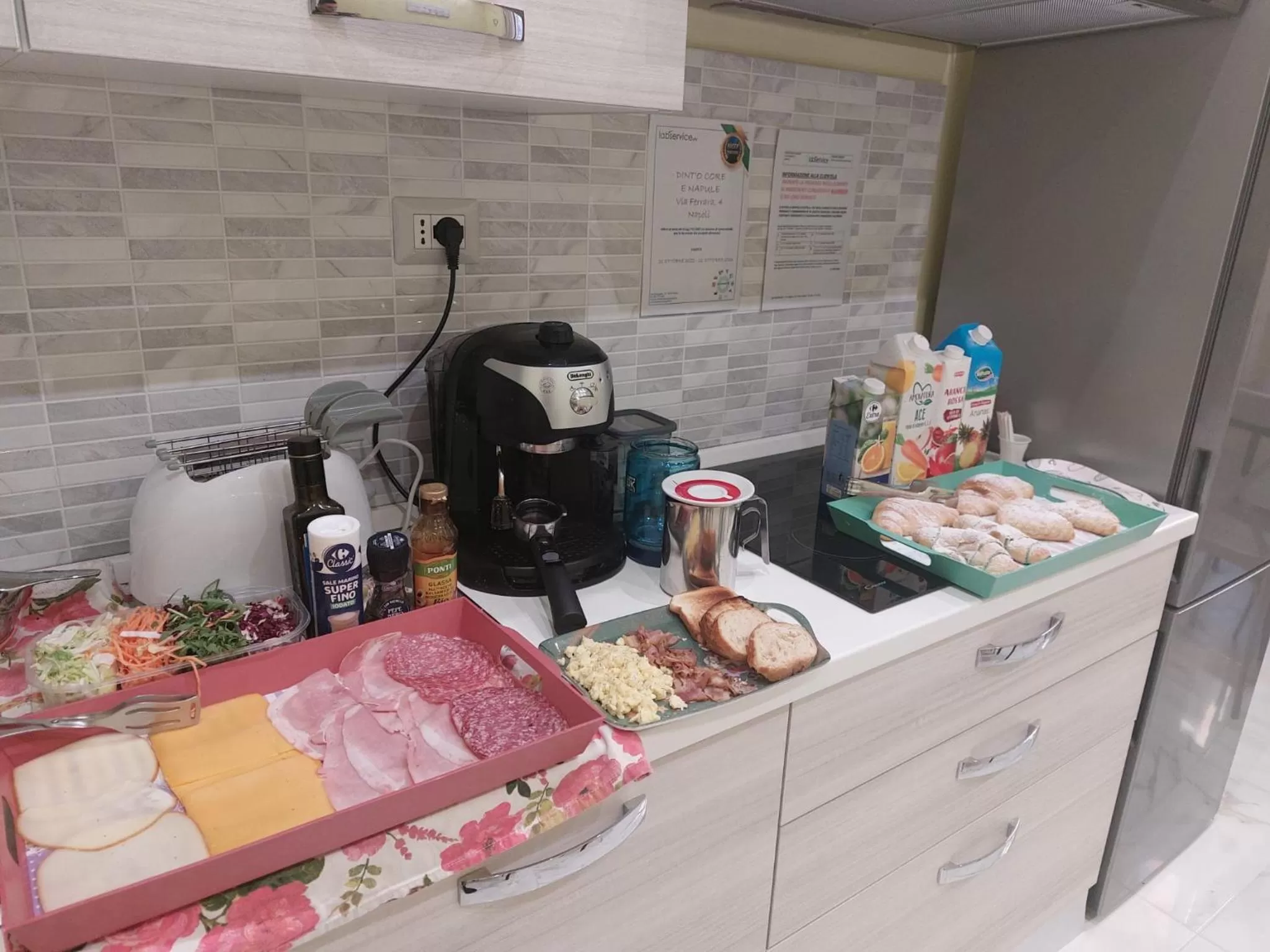 Breakfast in B&B Dint 'o core e Napule