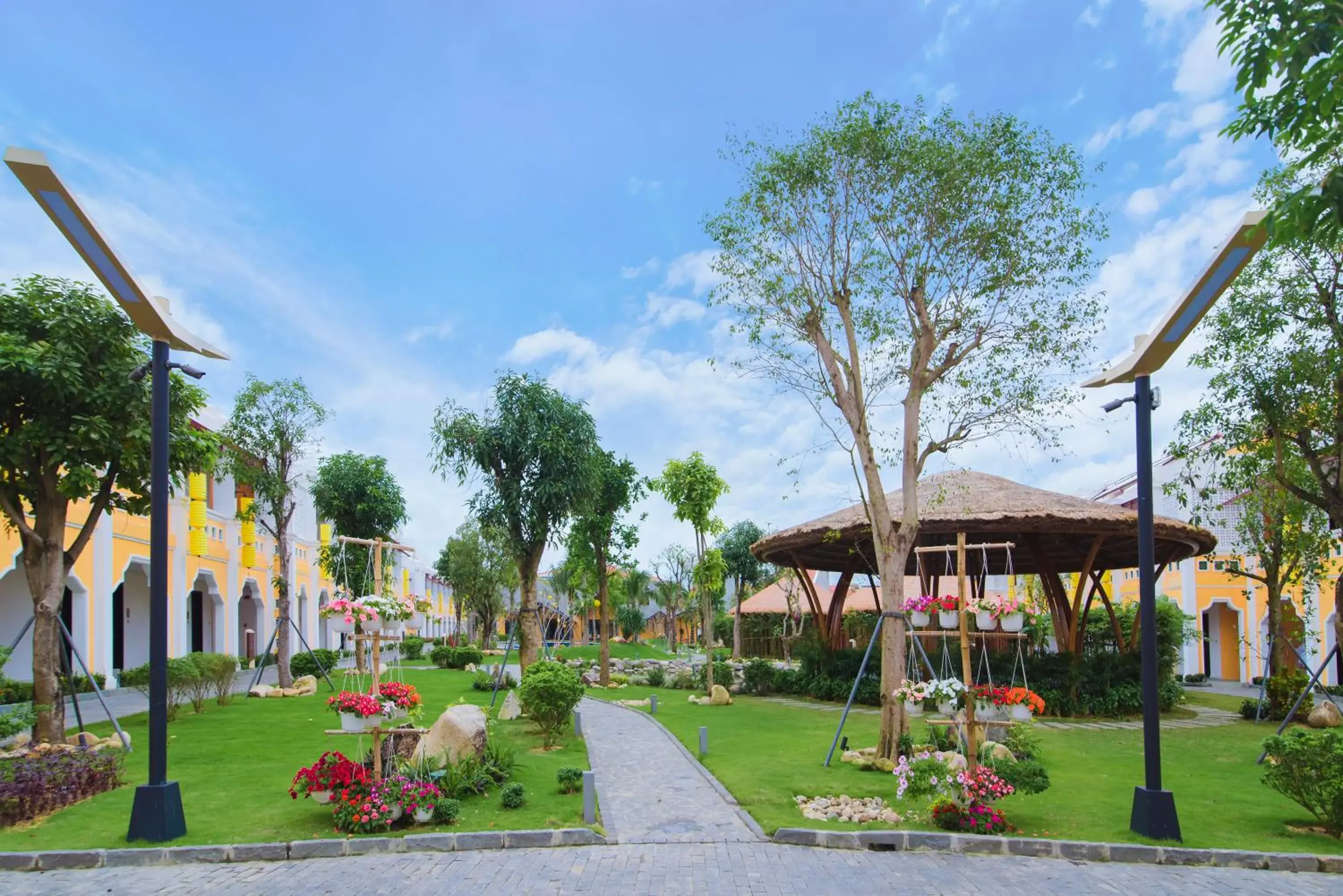 Patio in Hoi An Memories Resort & Spa
