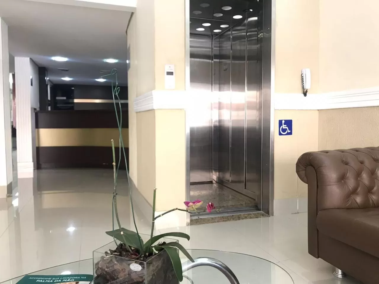 Facility for disabled guests in Hotel Estação Express